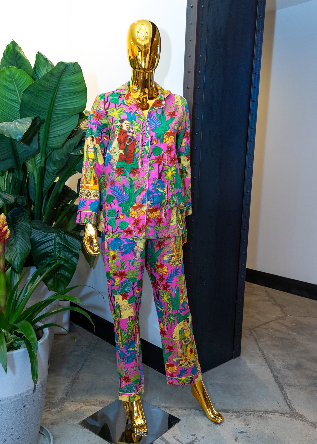 Frida Garden Pajama Set