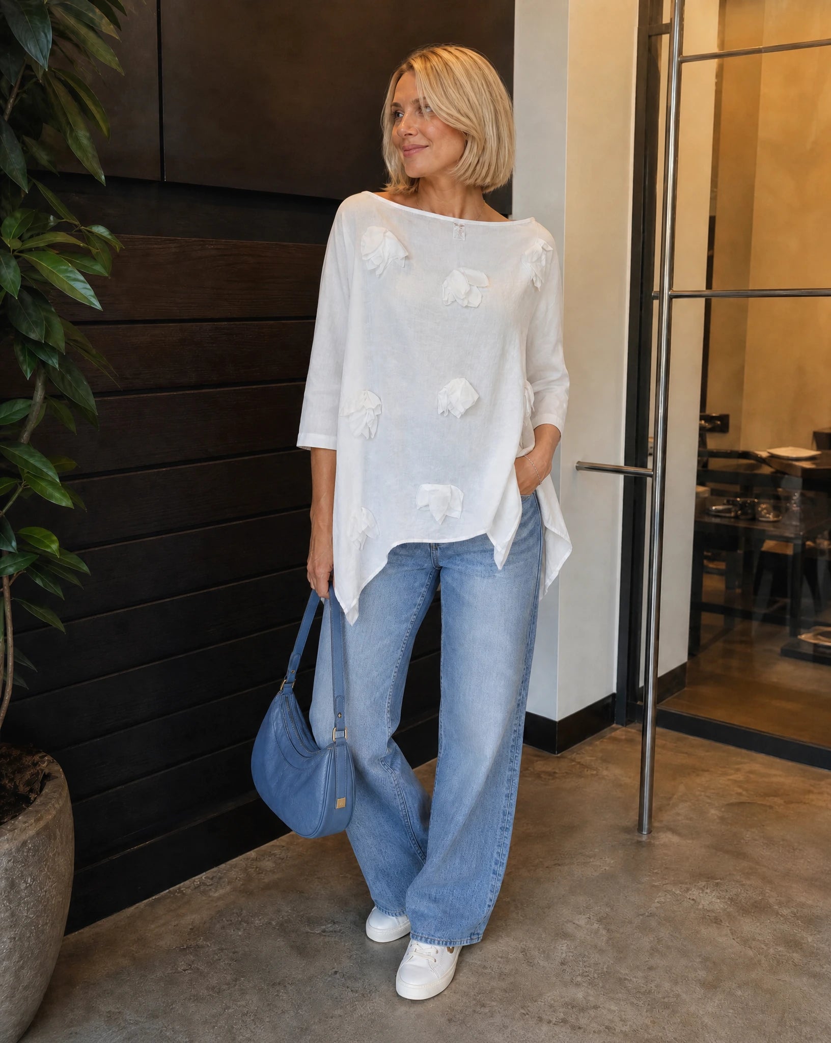 Camellia Appliqué Top