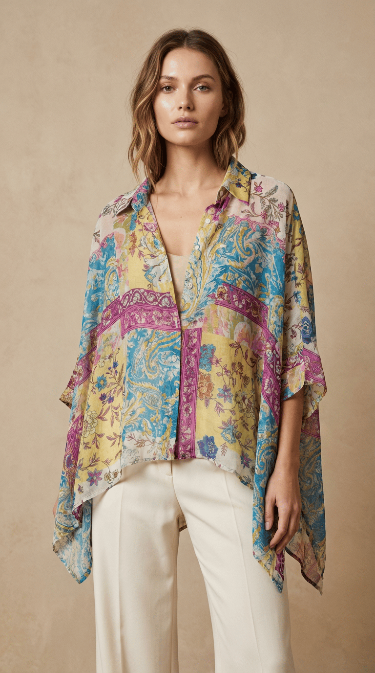 Patchwork Paisley Blouse