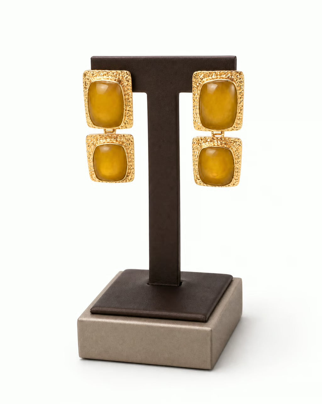 Soleil Citrine Drop Earrings