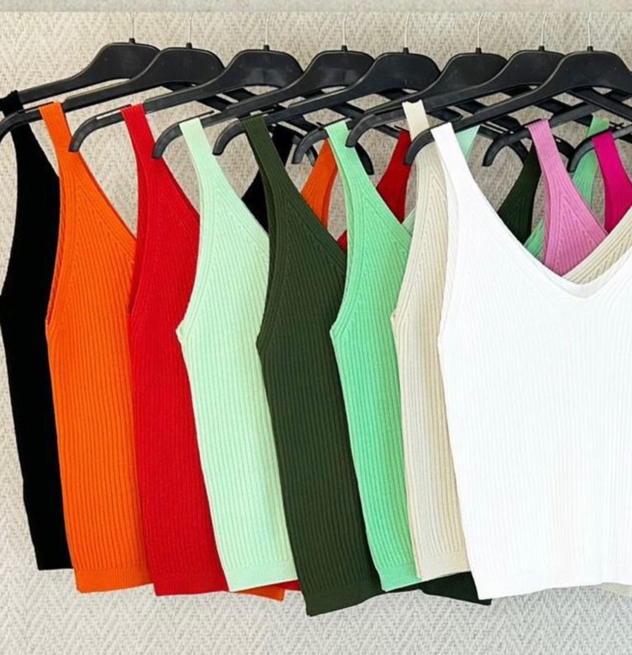 Ribbed Everyday Tank Top-Multiple Colors Available