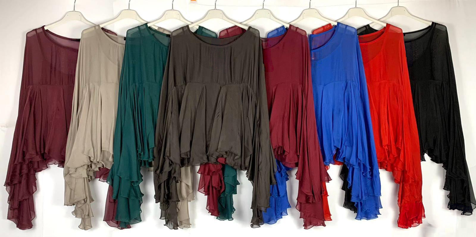 Tiered Ruffle Blouse