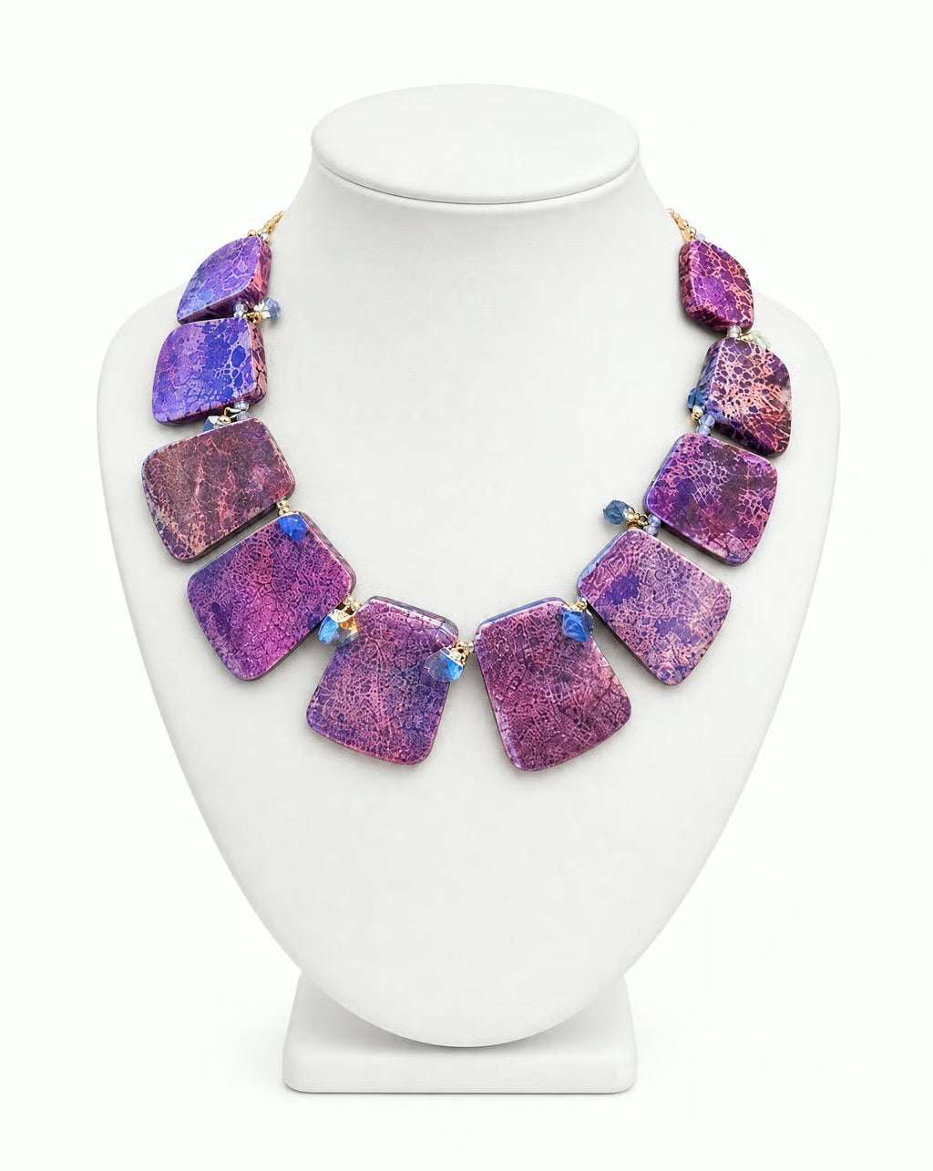 Améthyste Mosaic Statement Necklace
