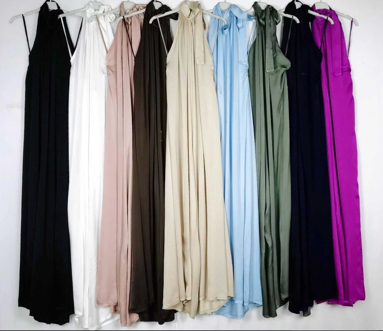 Silk Halter Jumpsuit