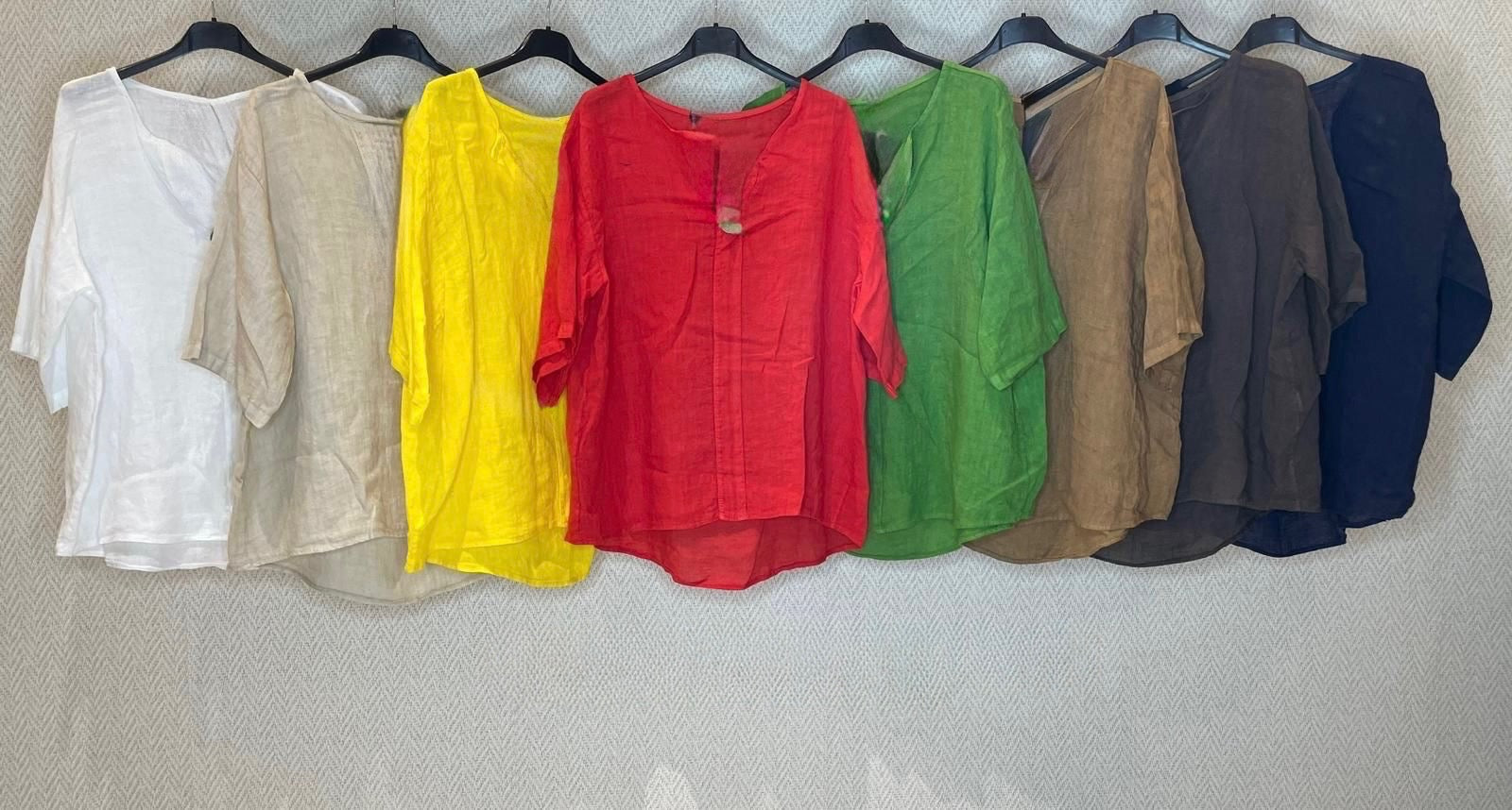 Linen Luxe Linen Blouse– Effortless Style, All Day Comfort