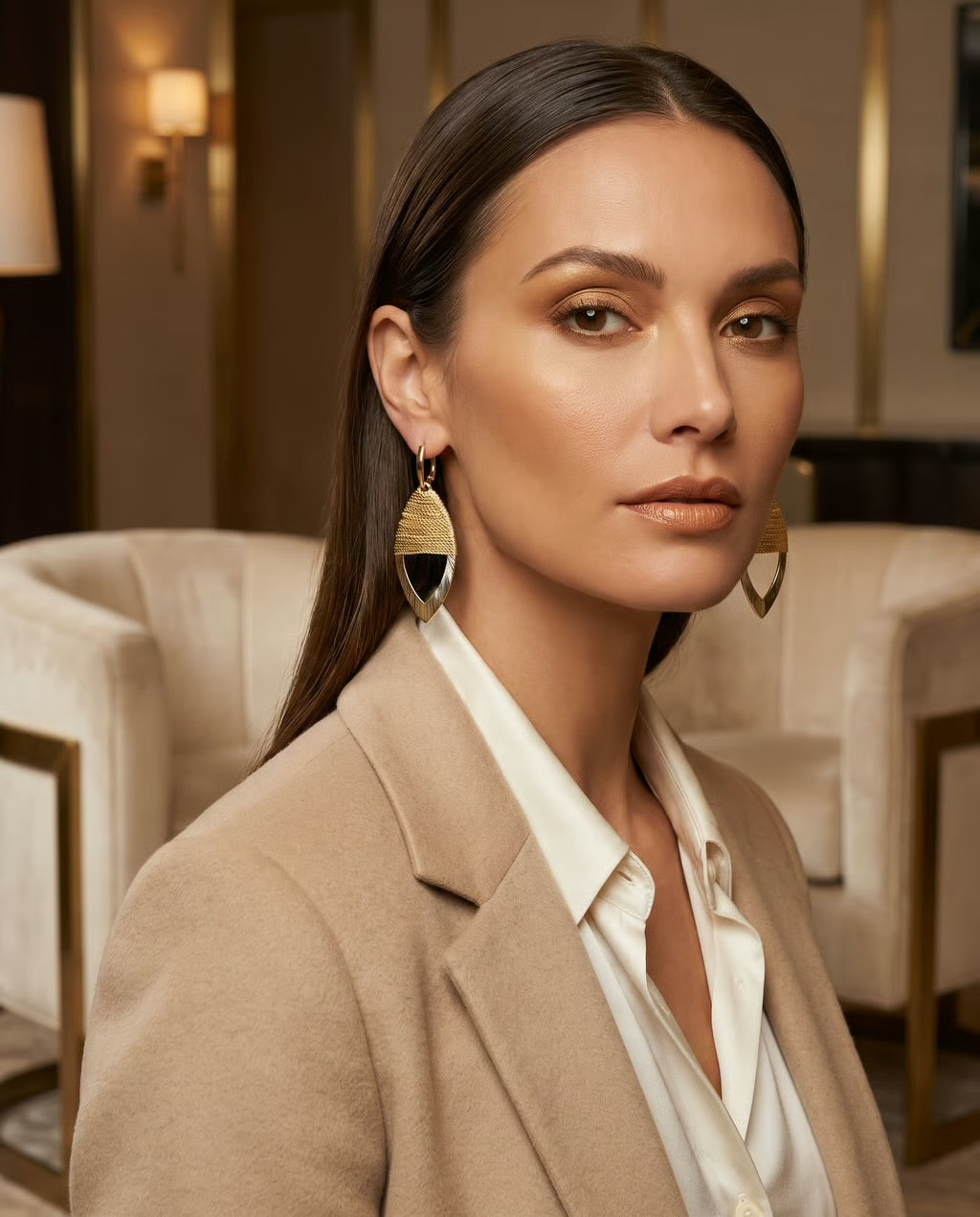 Milano Mixed Metal Earrings