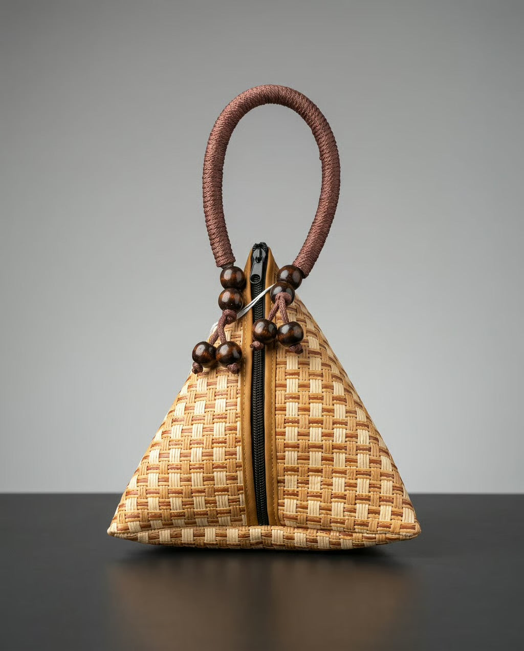 Ravello Woven Triangle Bag