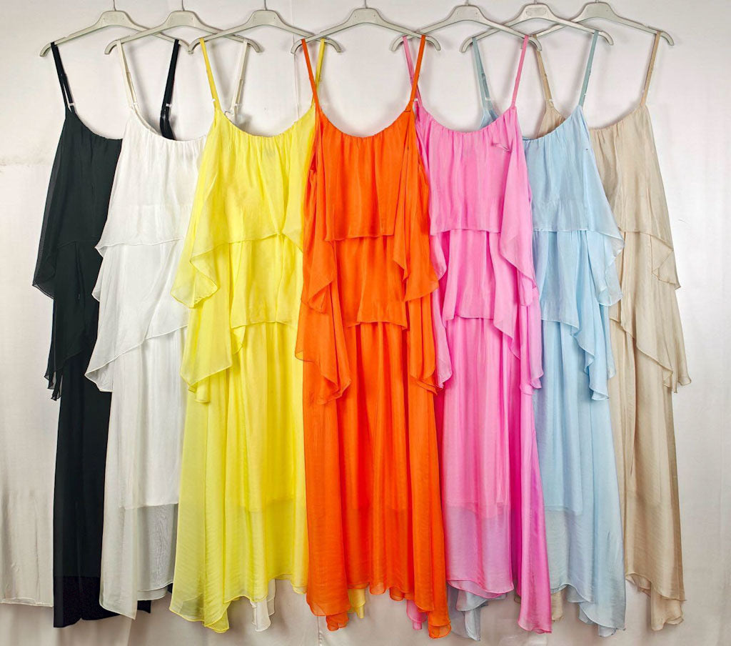 The Sunset Tiered Maxi Dress