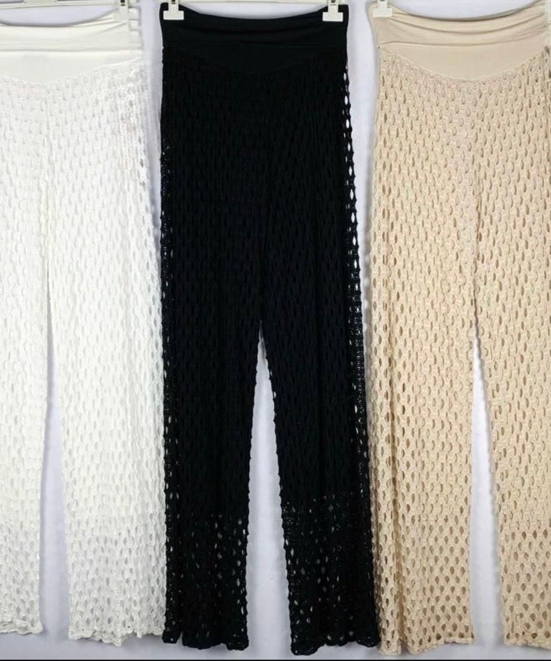Hole Knit Pant