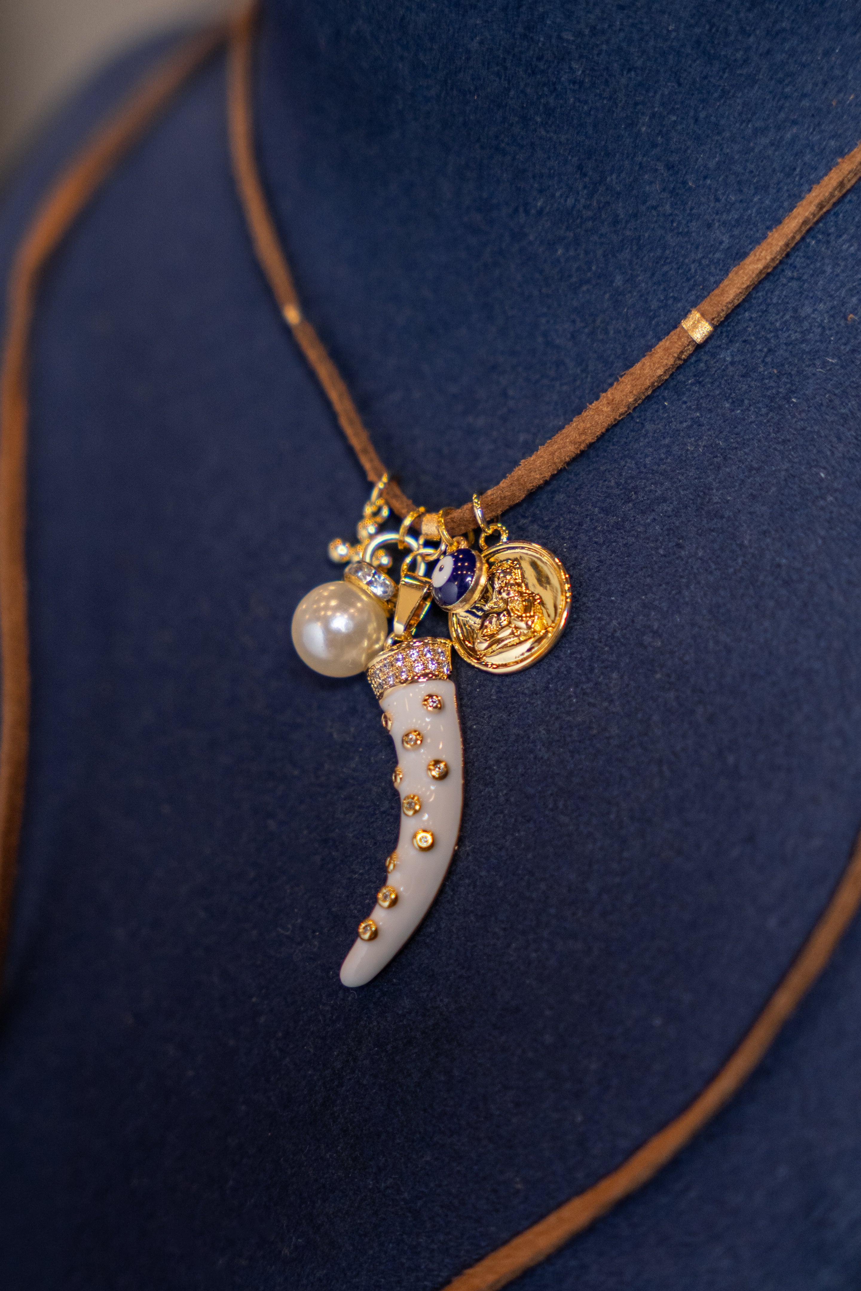 Charm Lariat Necklace