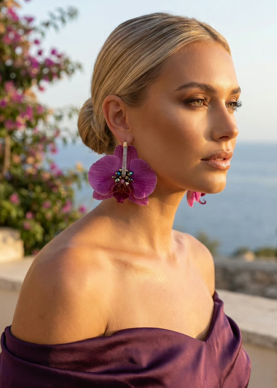 Orchid Afterglow Earrings