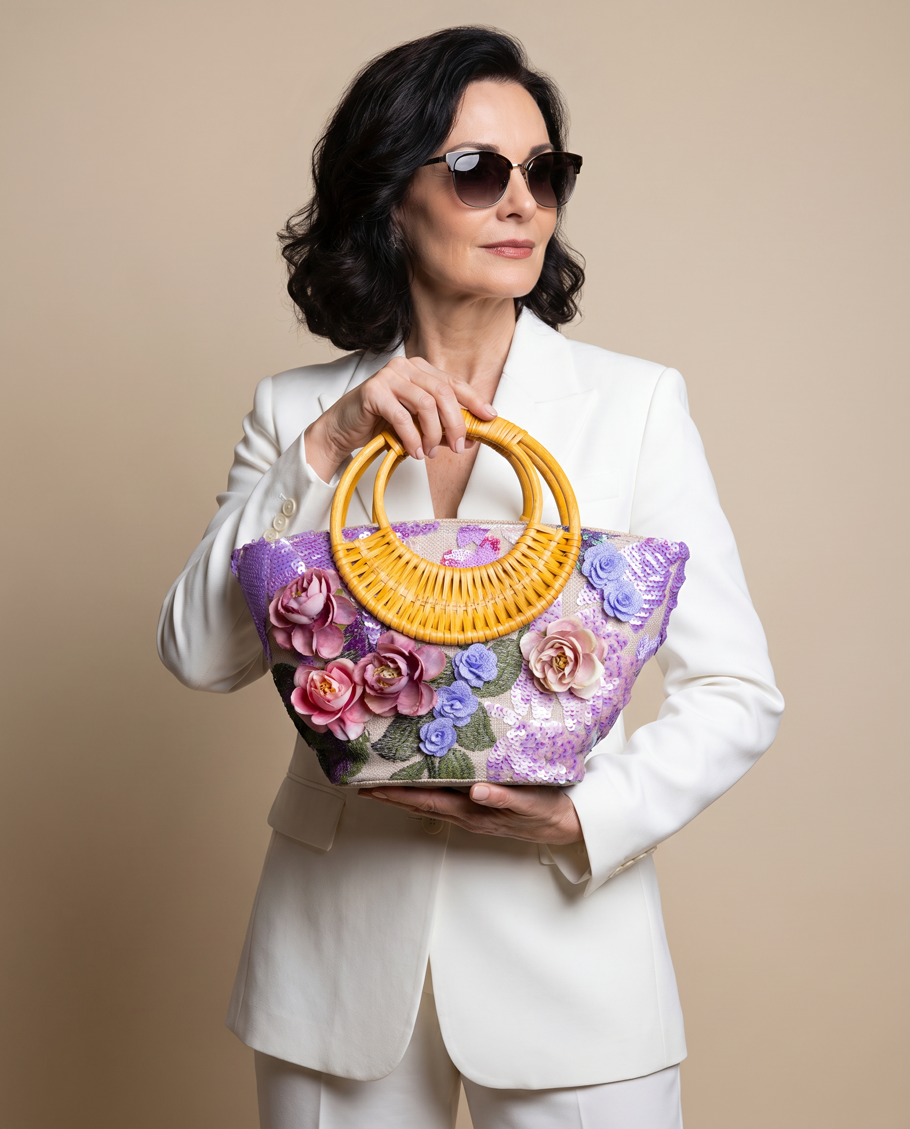 💫 Lavender Bloom Small Tote- Limited Edition