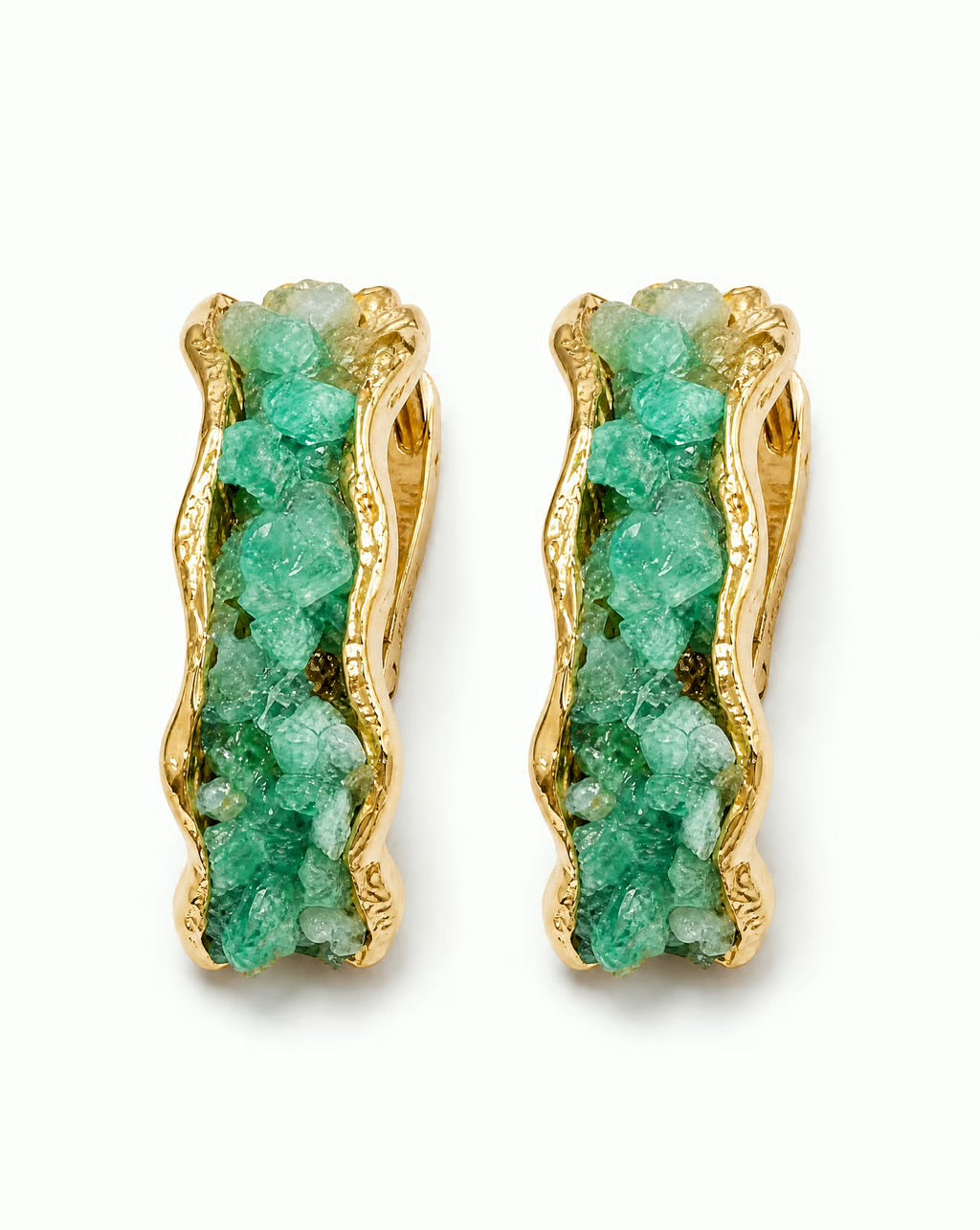 Emerald Cavern Hoops