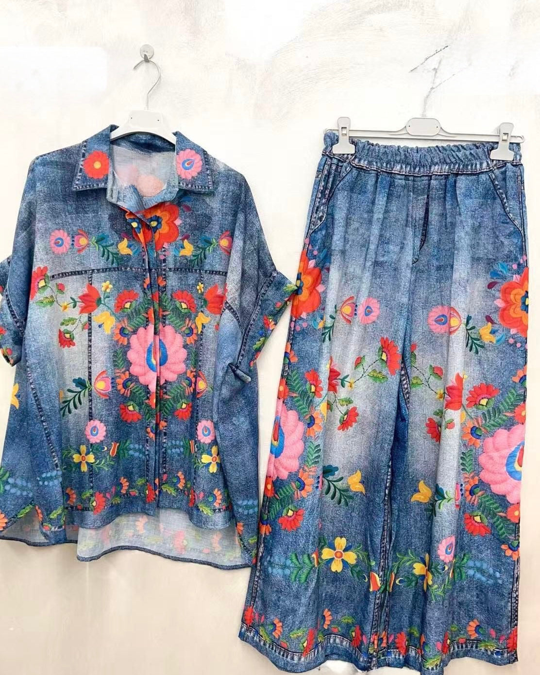Print Shirts and Pants – Multicolor sold separately