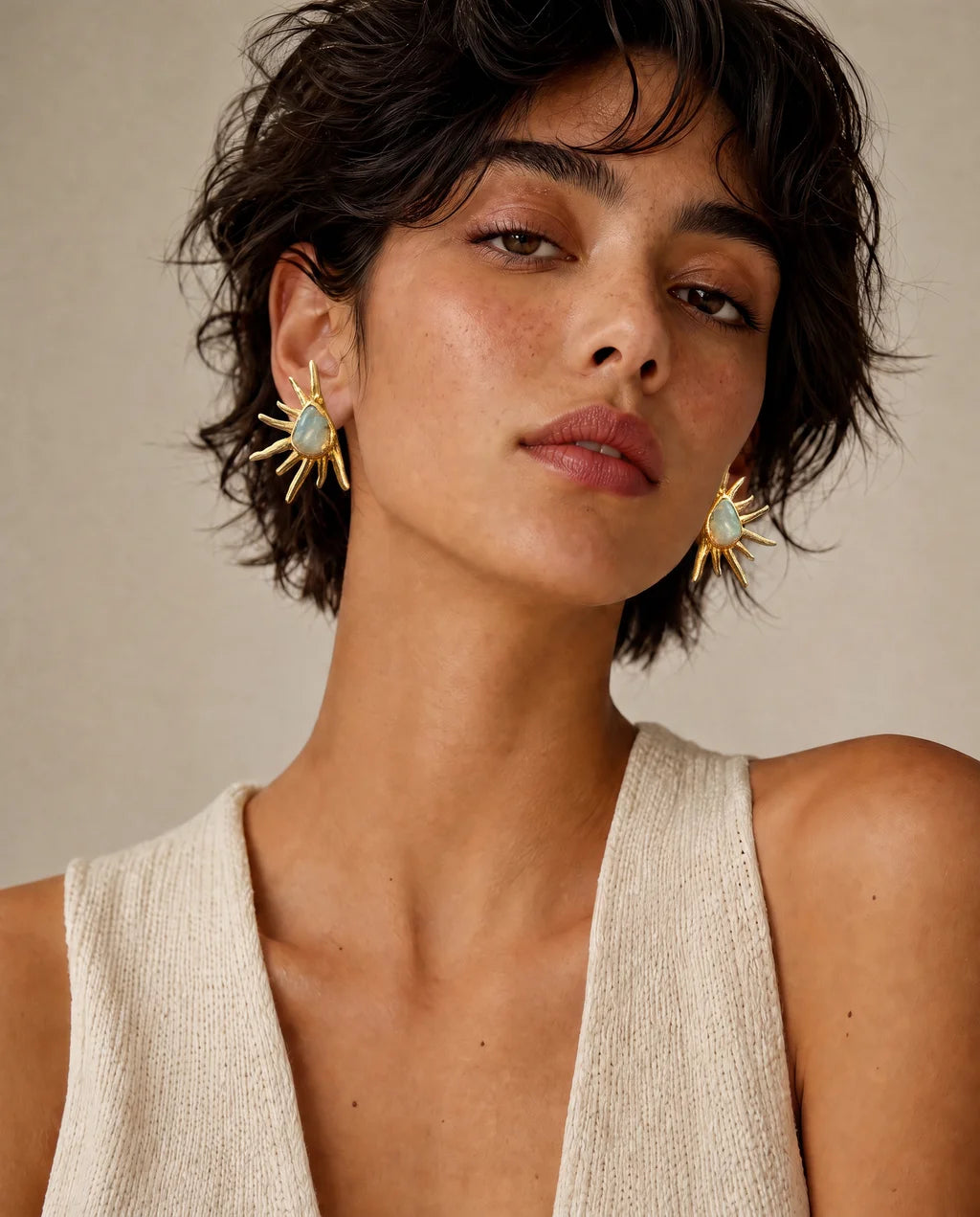 The Solara Statement Earrings