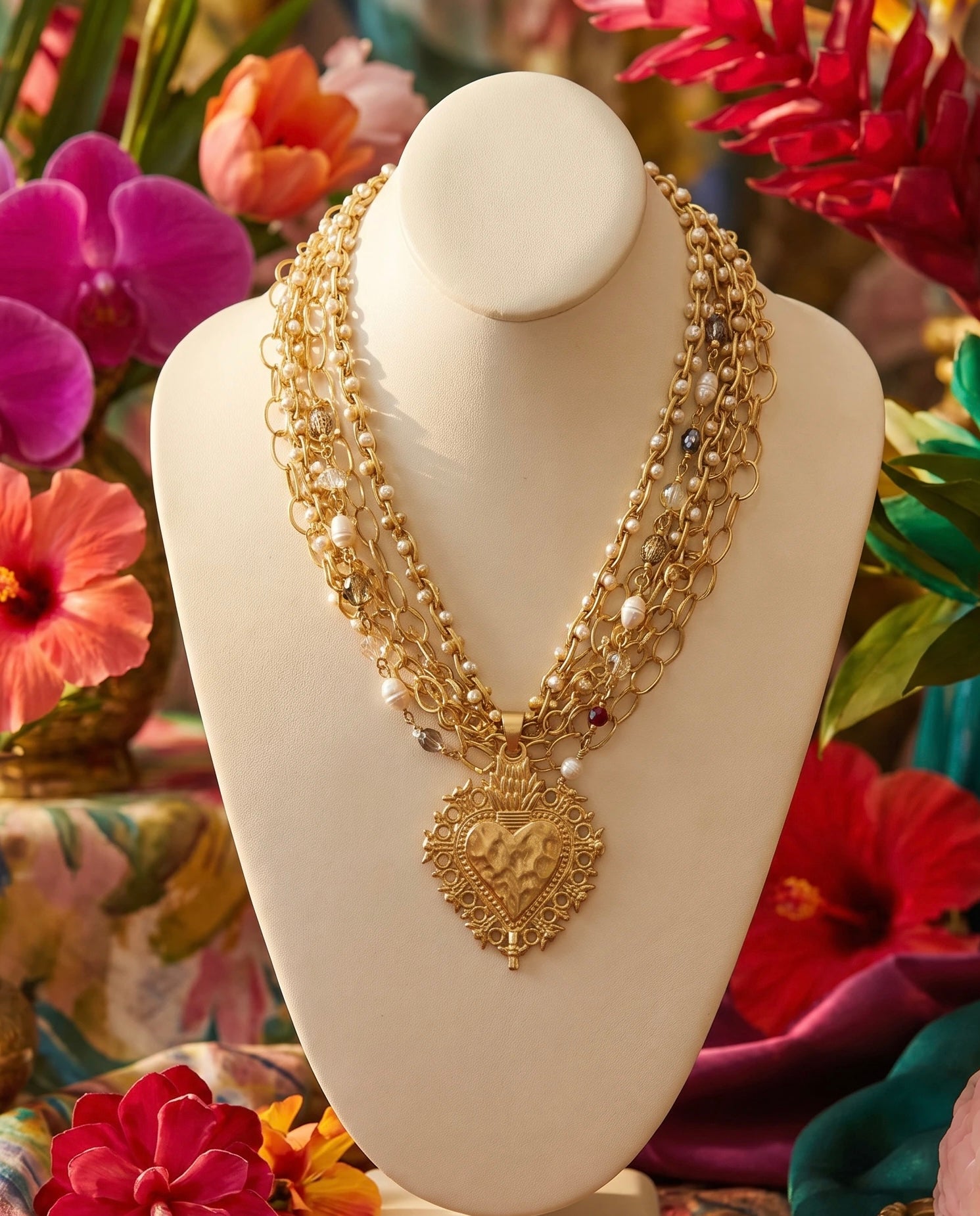 Milagro Heart Necklace