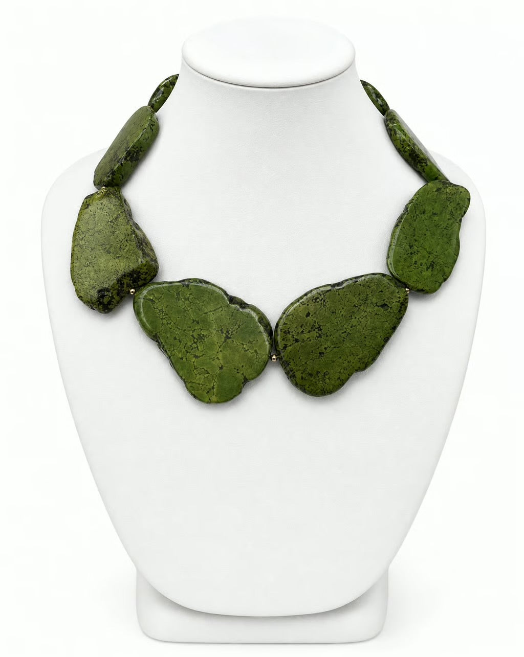 Verde Scultura Statement Necklace