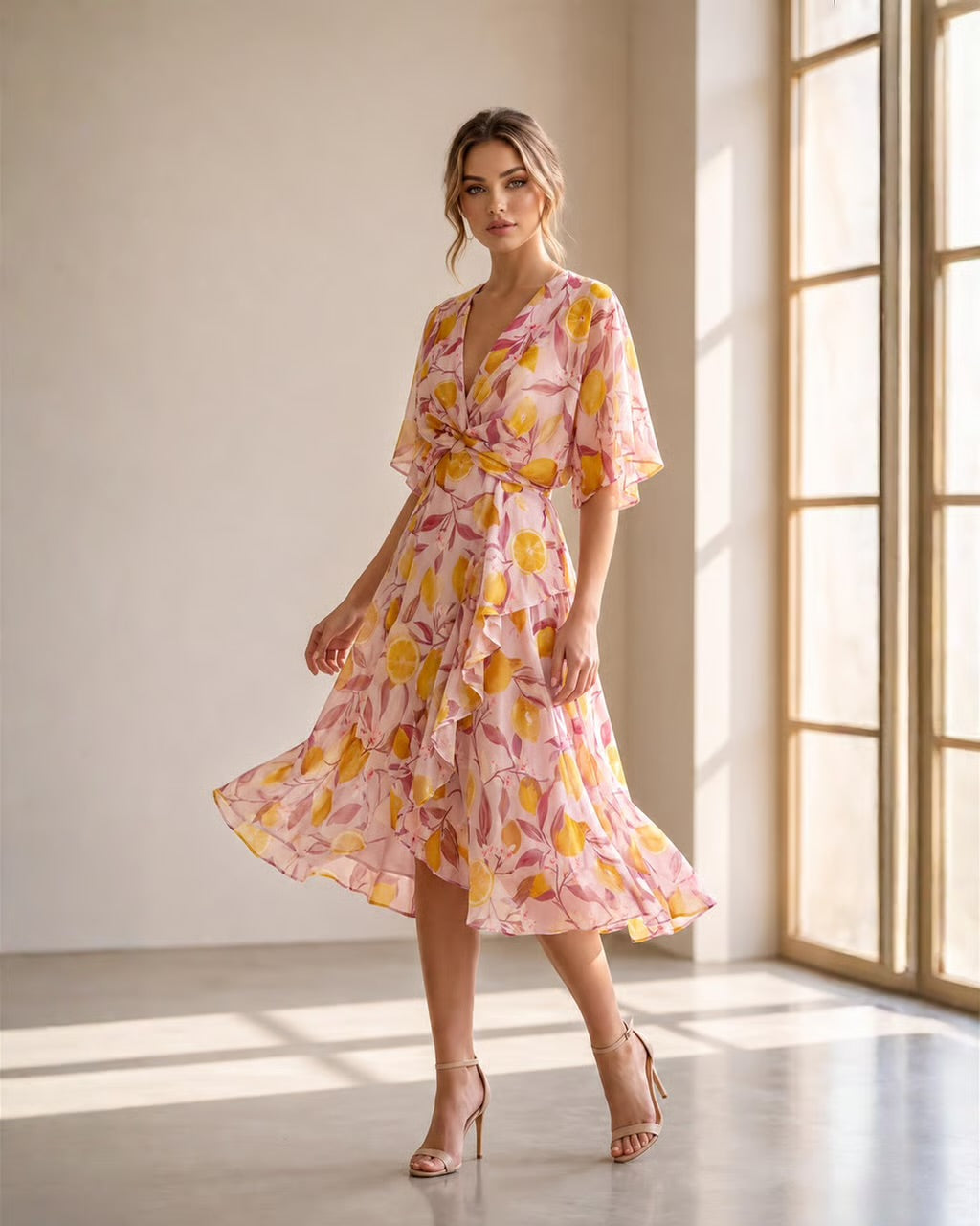 Amalfi Citrus Dress