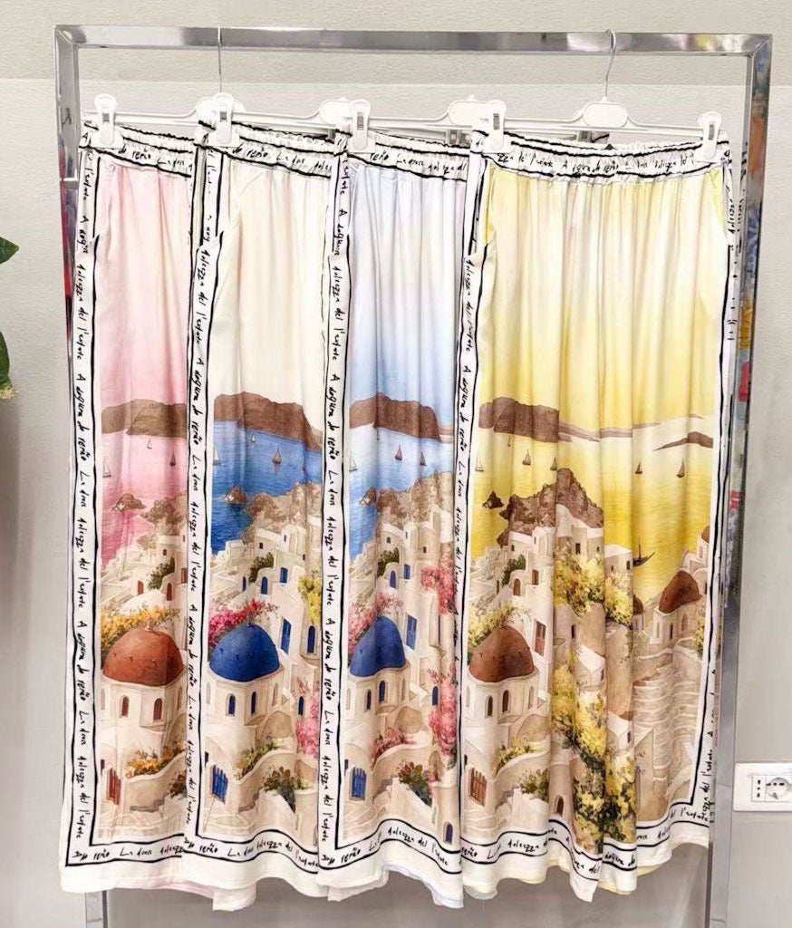 Santorini Sunset Palazzo Pants
