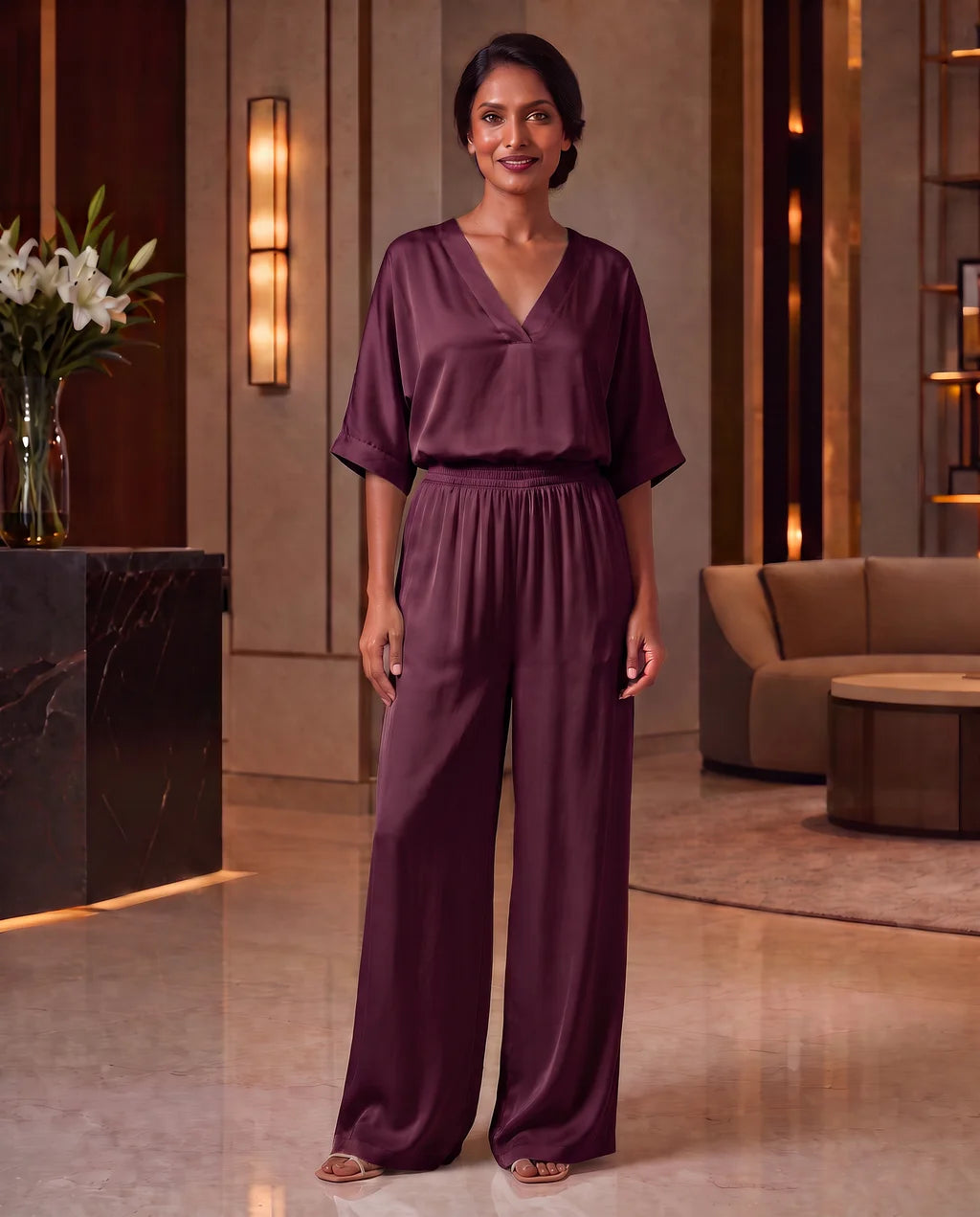 The Sorrento Satin Set