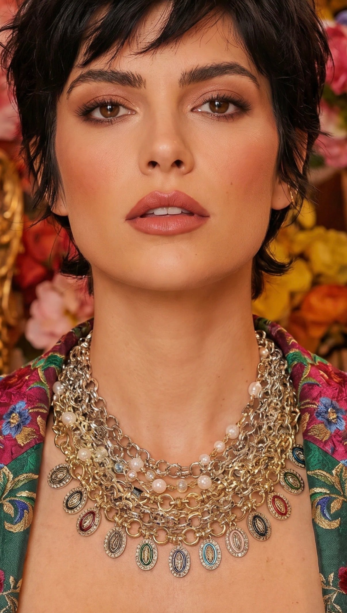 Reina Milagro Charm Necklace
