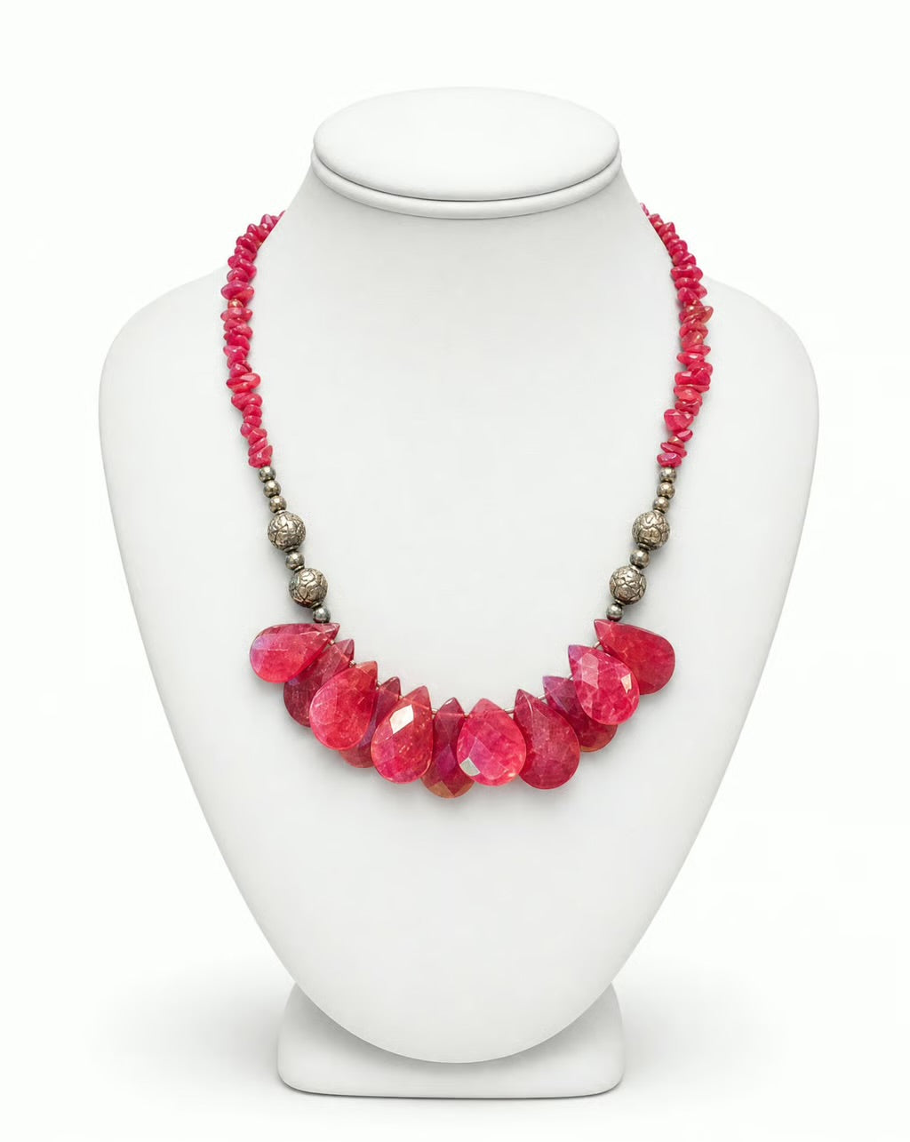 Rubí Rouge Statement Necklace