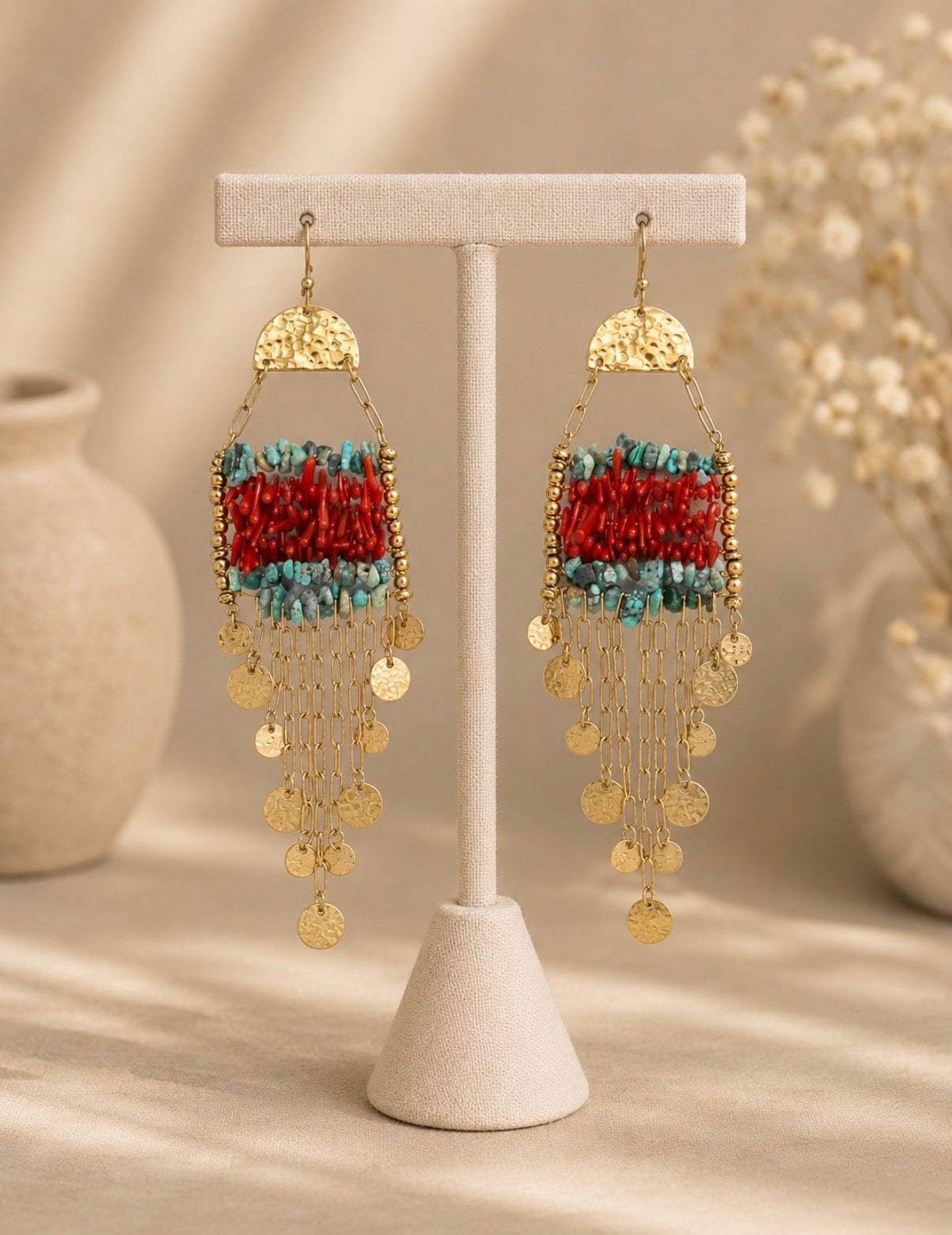 Capri Bazaar Cascade Earrings