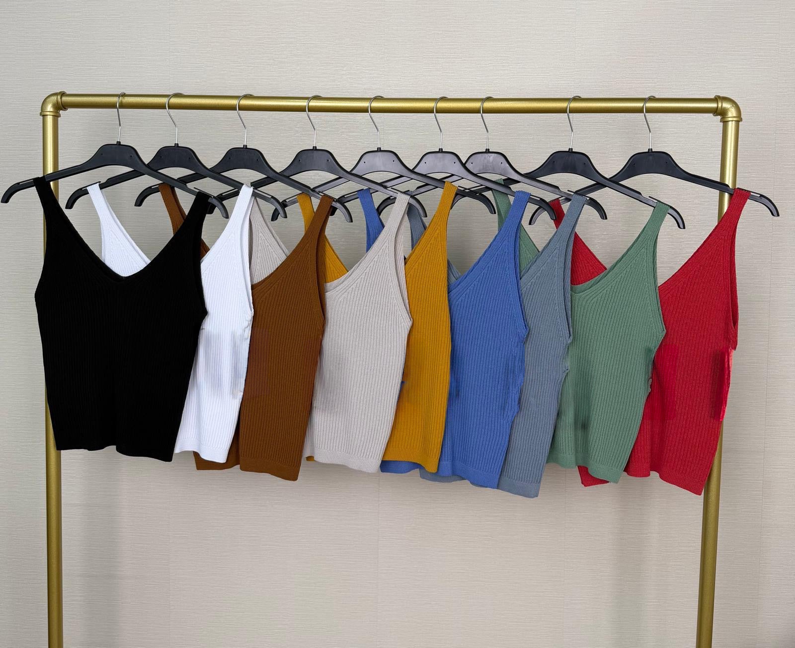 Ribbed Everyday Tank Top-Multiple Colors Available