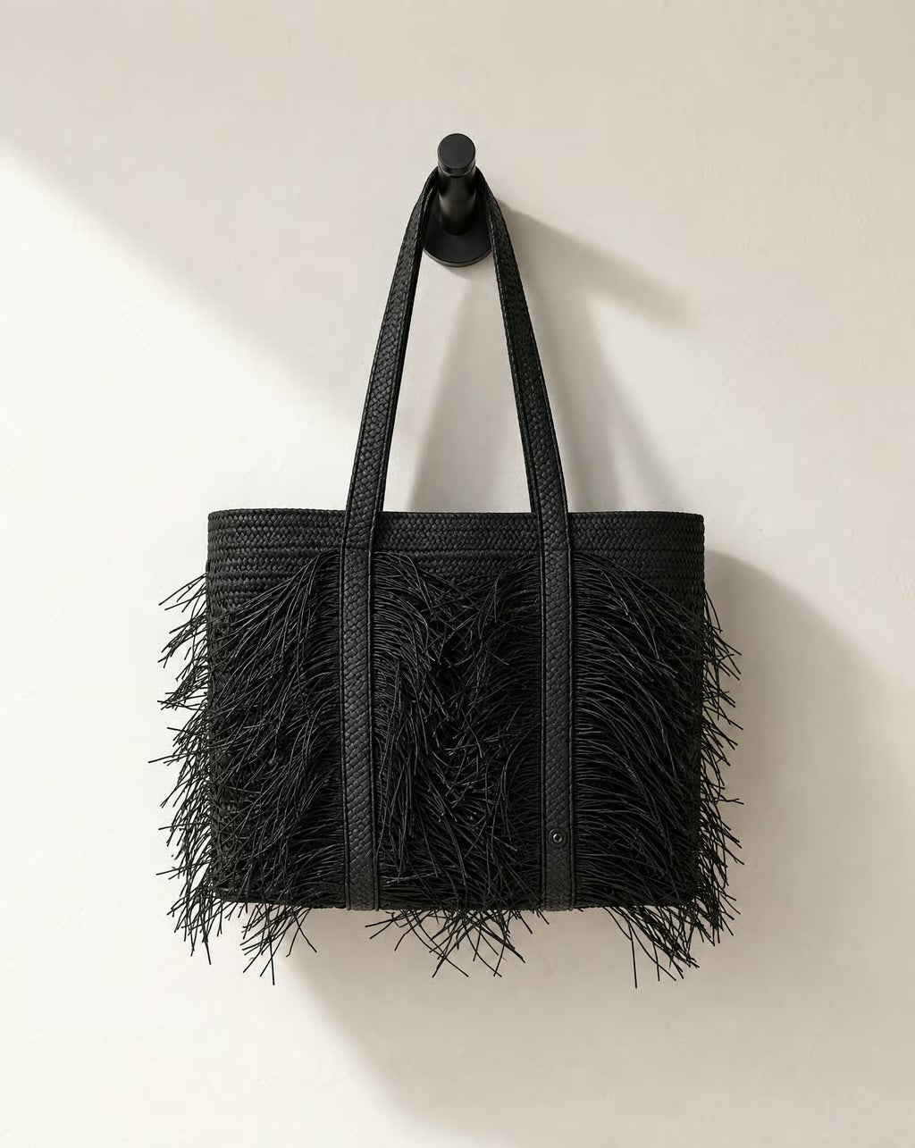 Milano Noir Fringe Tote