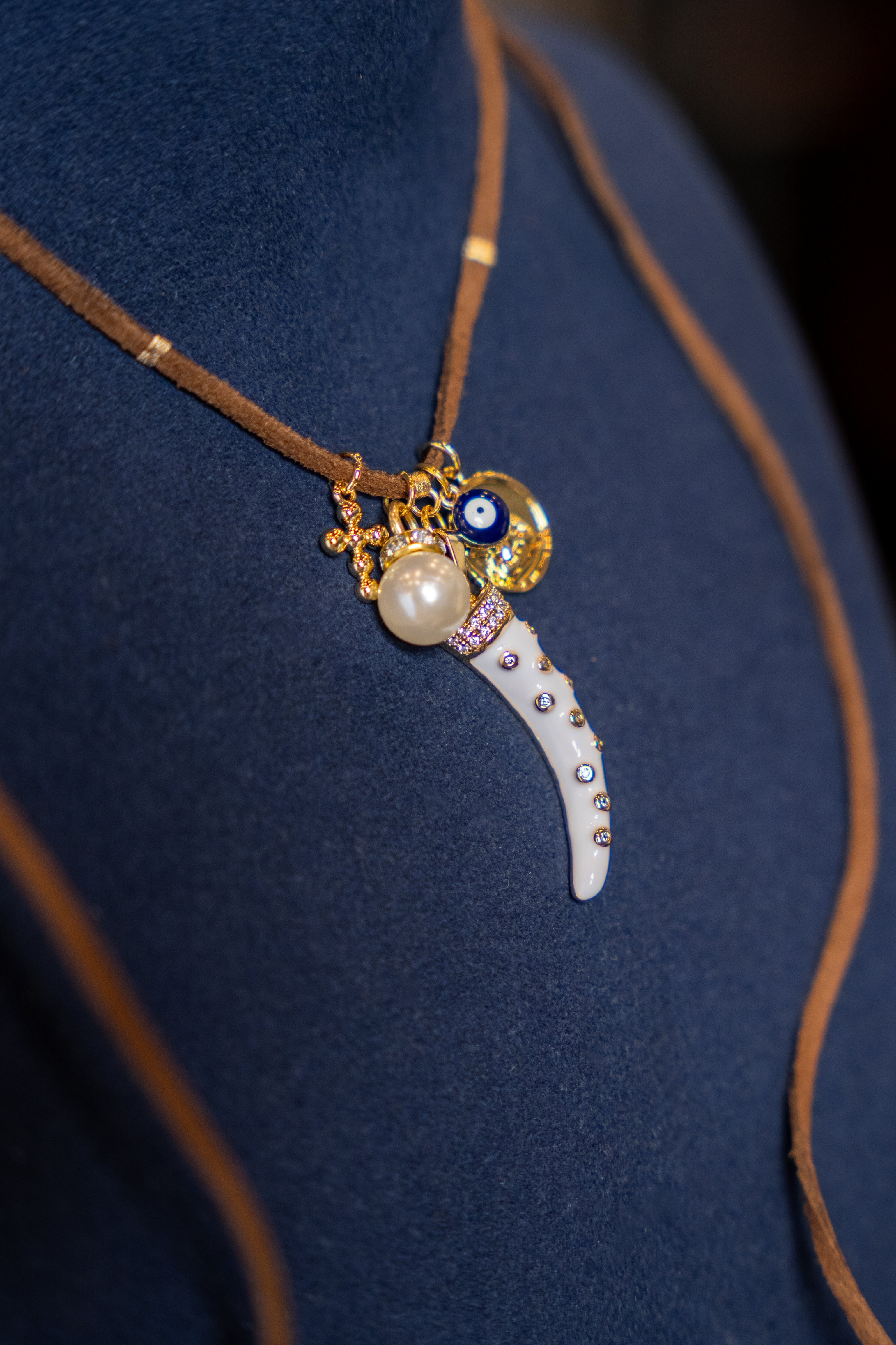 Charm Lariat Necklace