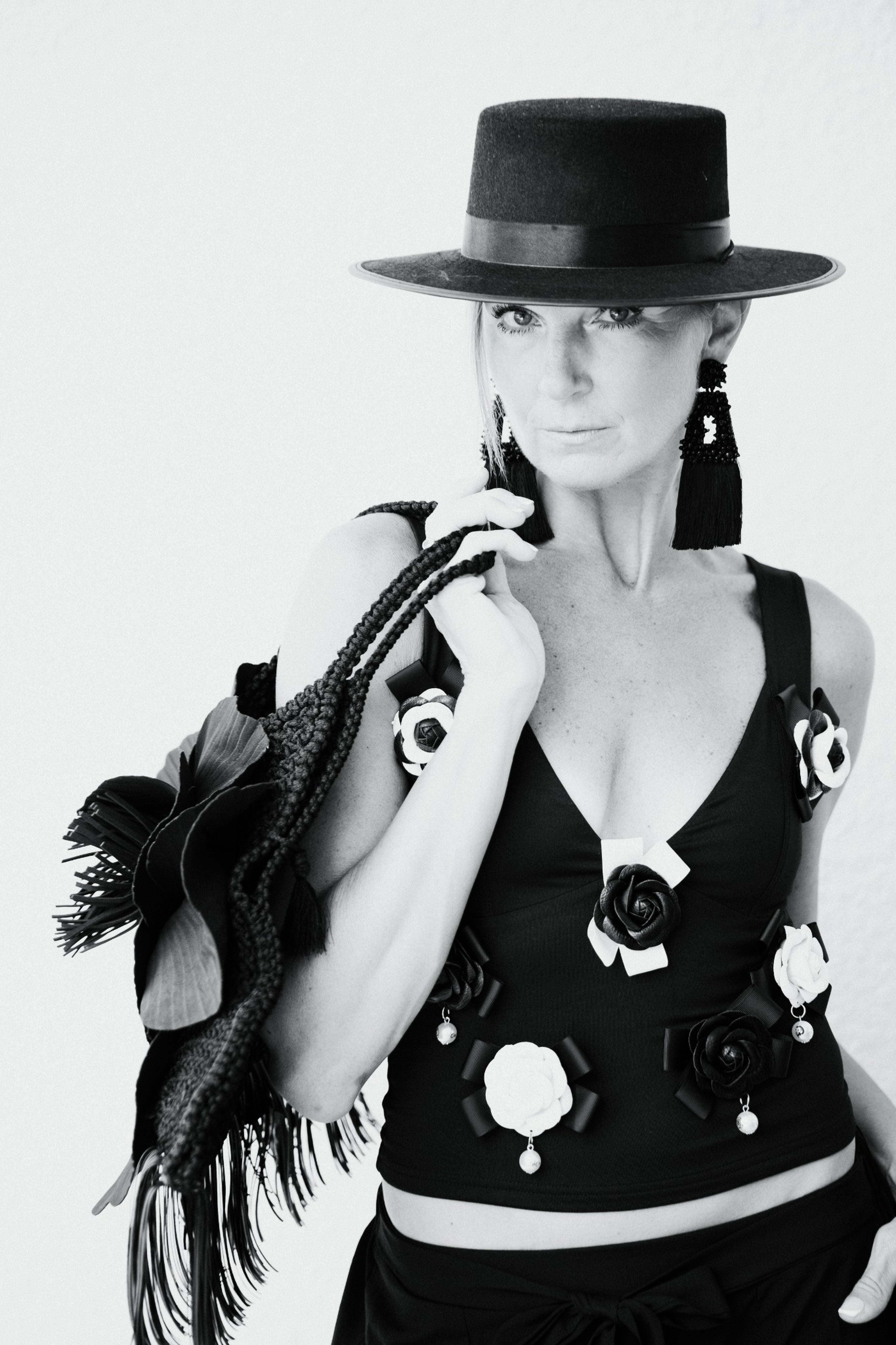 3D Floral Statement Tank