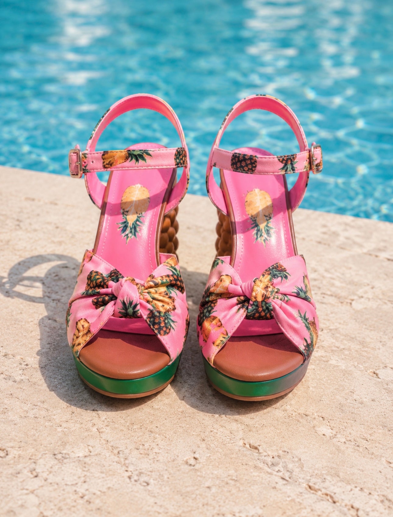 The Positano Pineapple Heel