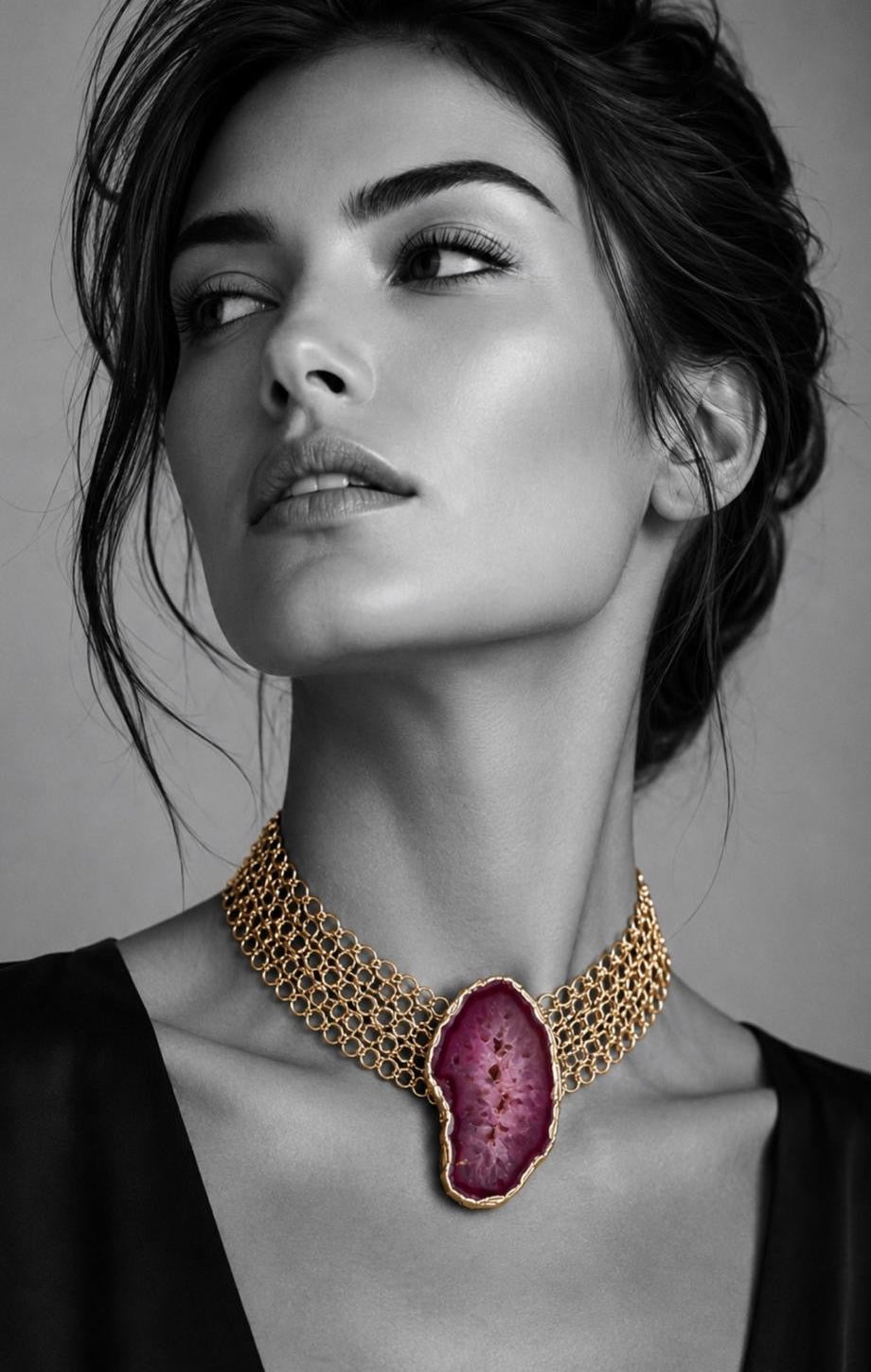 The Valentina Agate Necklace