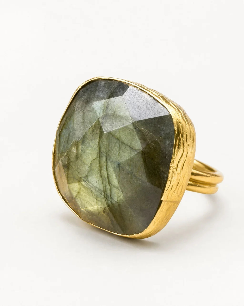 The Bijou Square Cocktail Ring