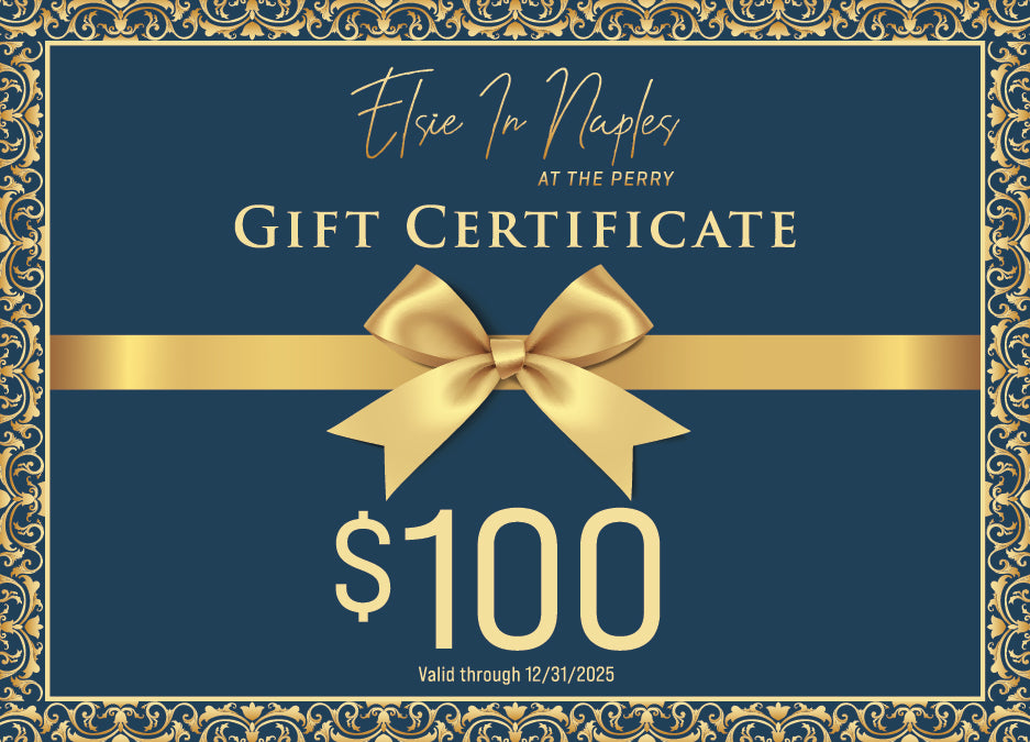 Gift Certificates from Elsie in Naples