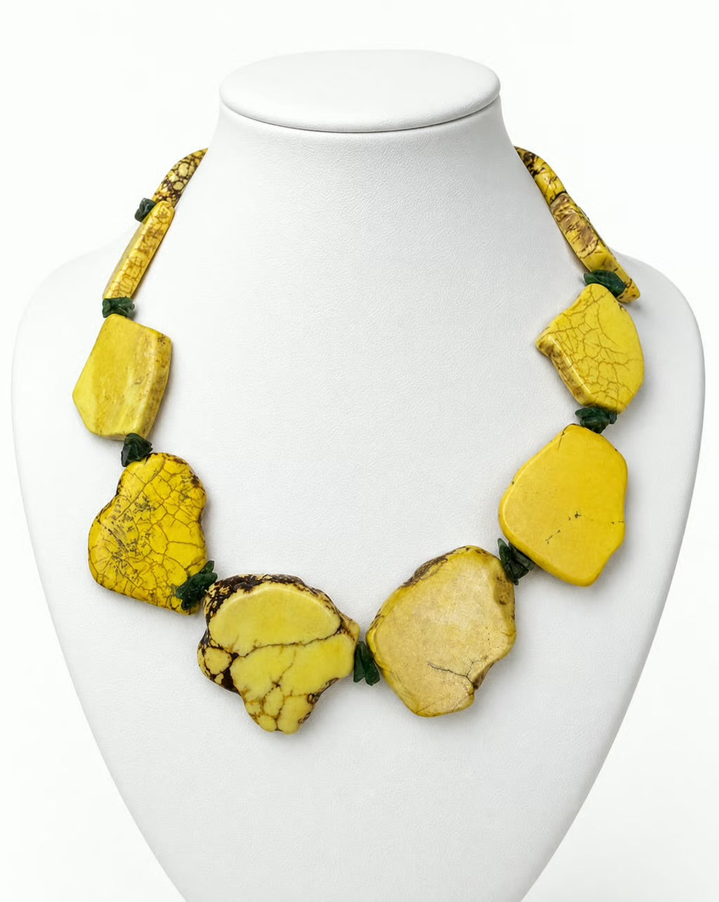 Limone Verde Statement Necklace