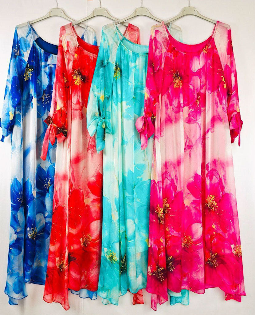 The Portofino Floral Kaftan