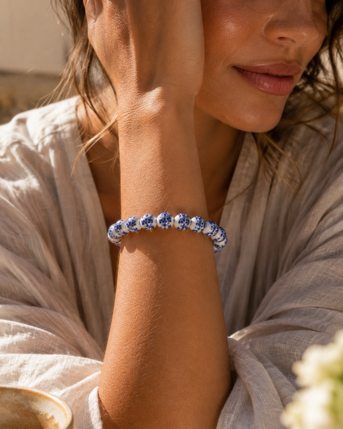 The Blue Mosaic Bracelet