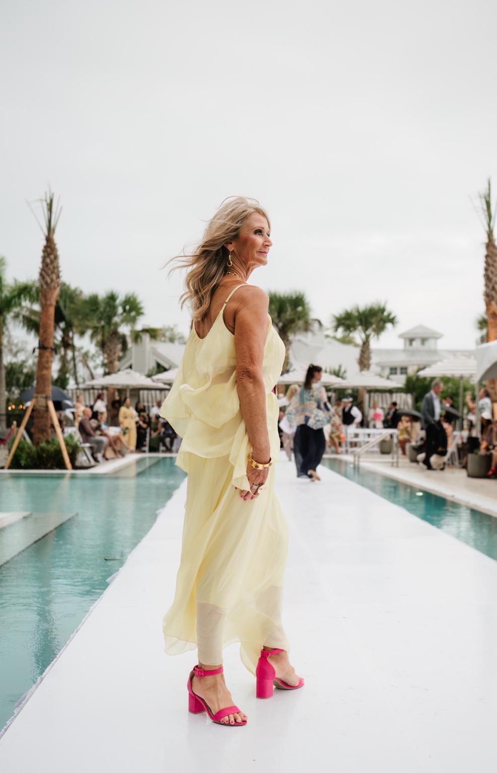 The Airy Layered Midi Dress