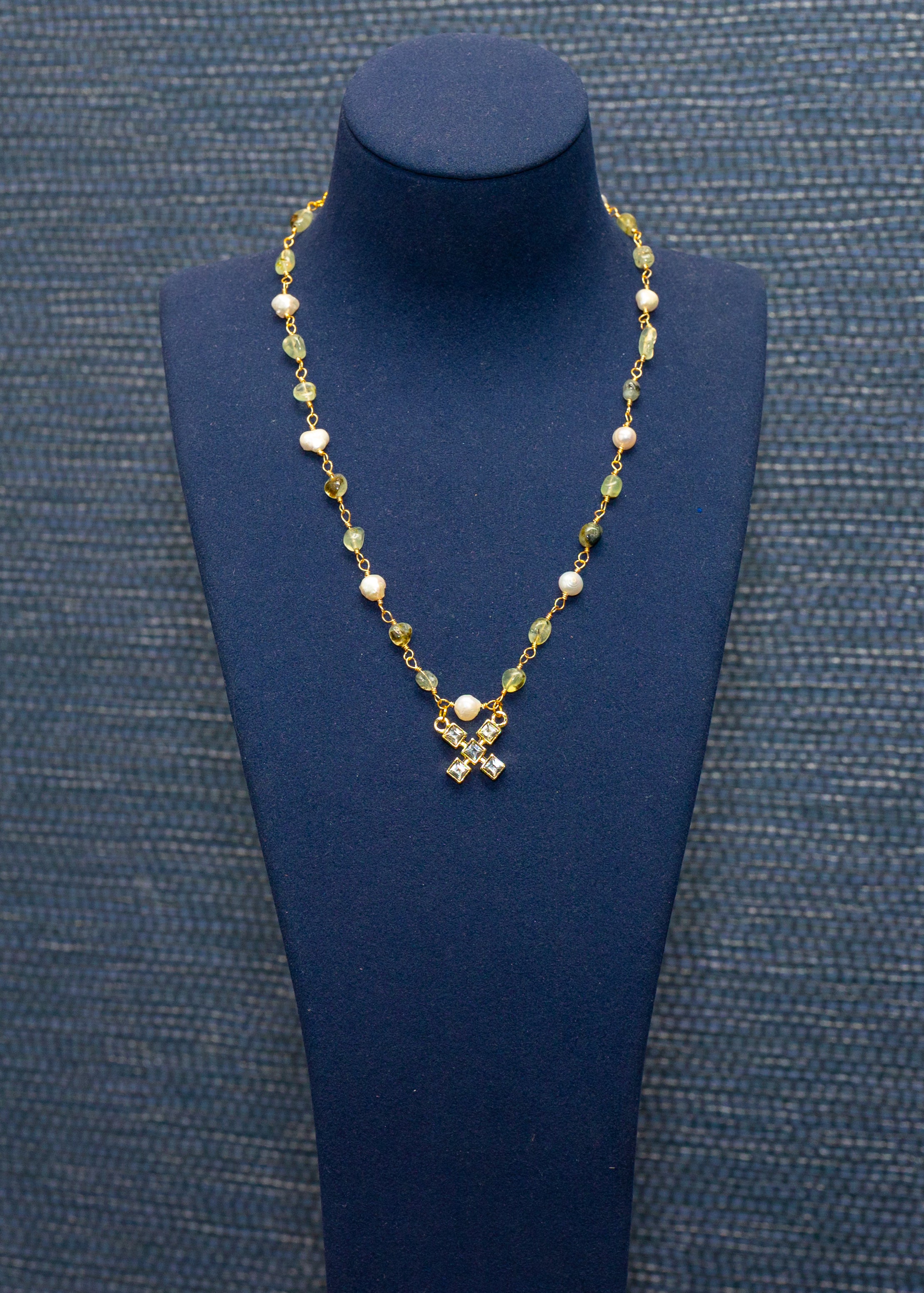 The Seraphina Cross Pendant Necklace