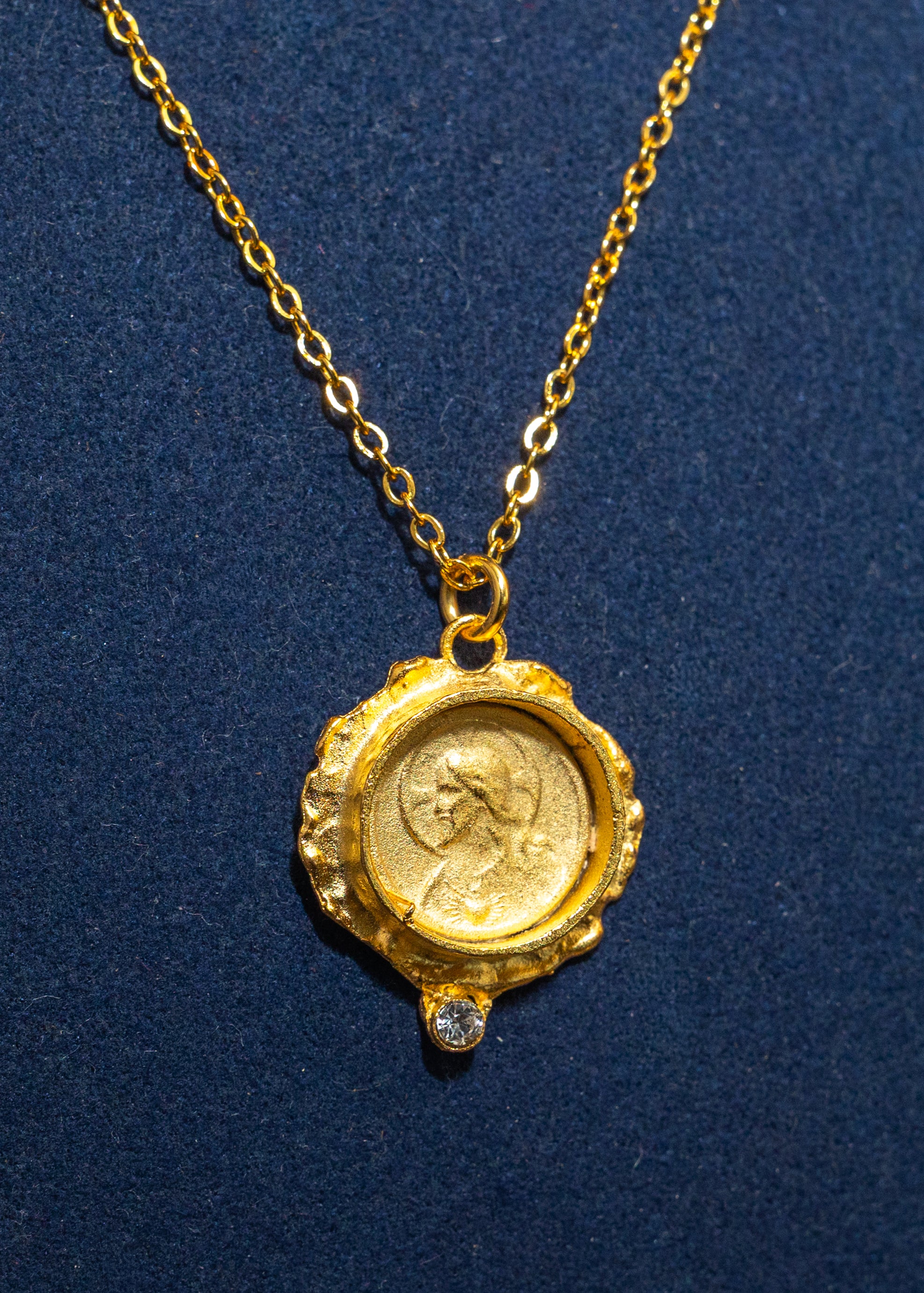 Marian Coin Necklace