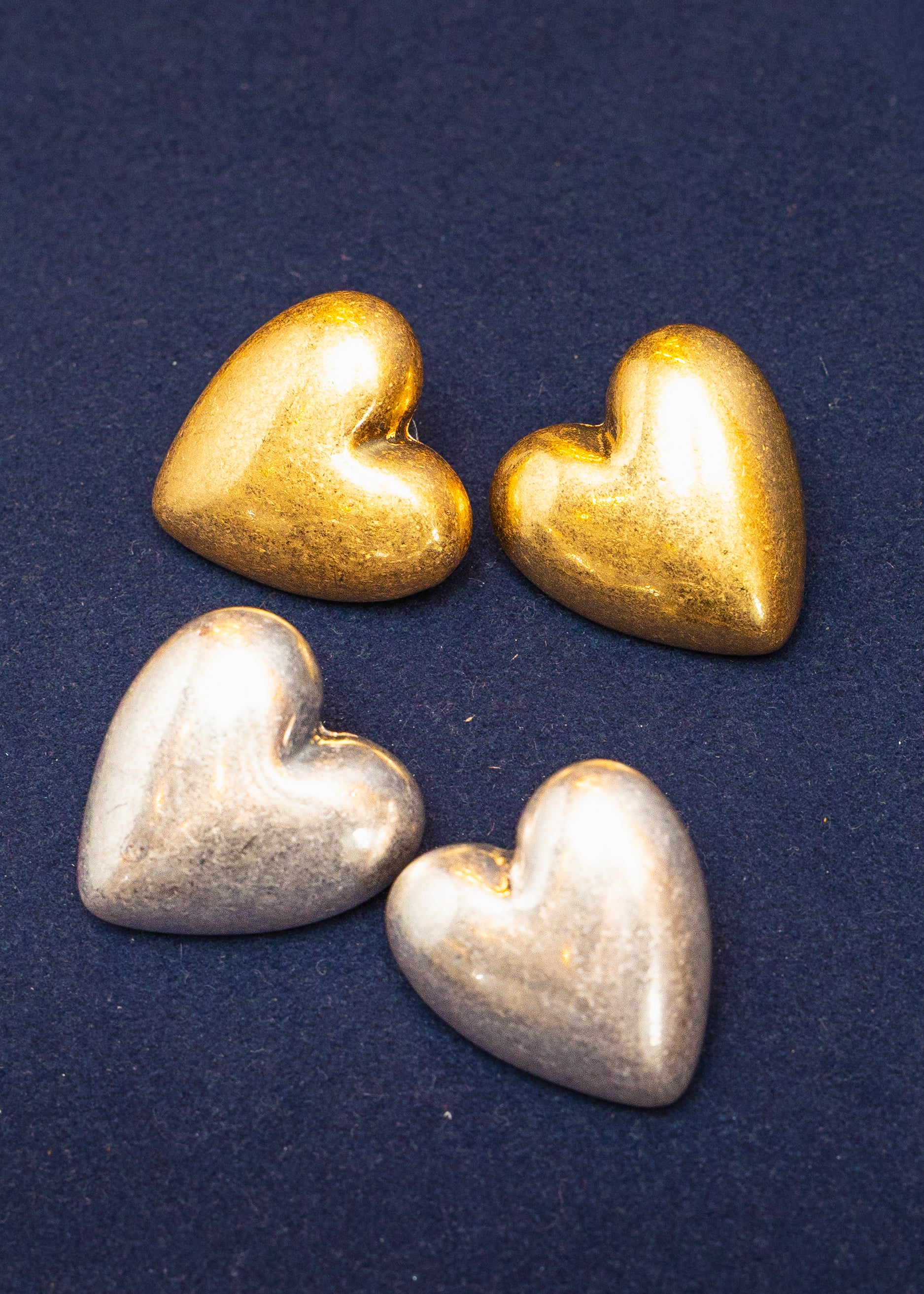 Heart Stud Earrings