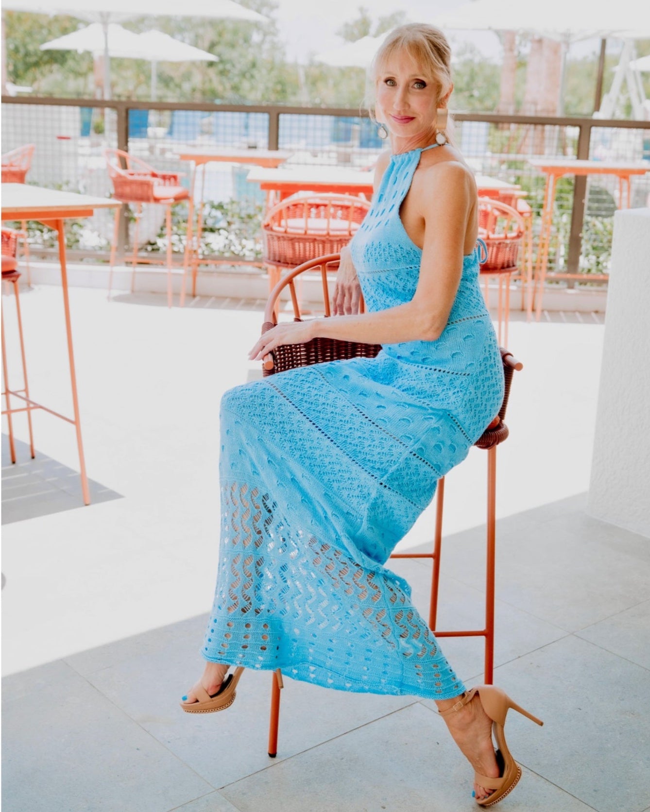 Crochet Halter Dress