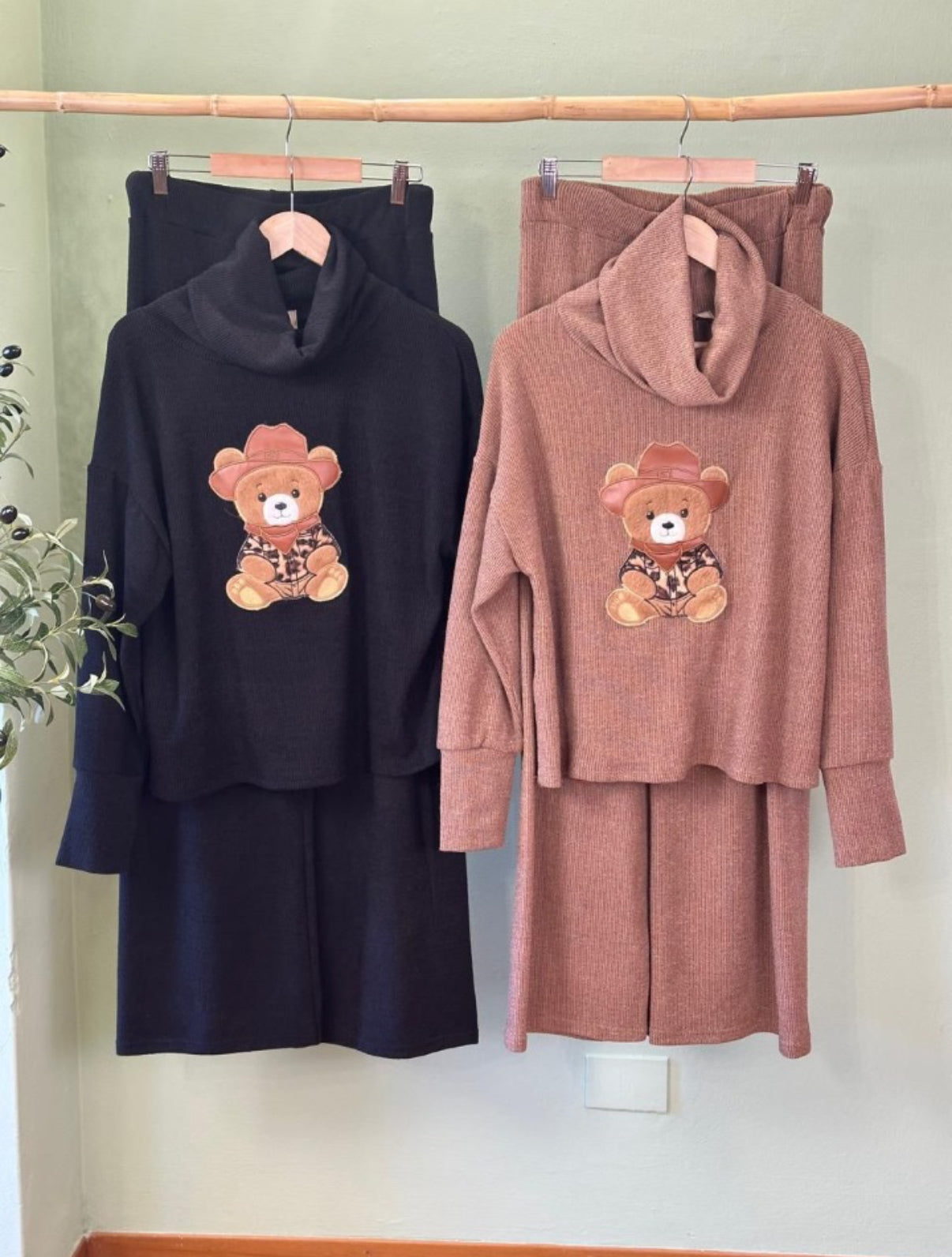 Teddy Bear Knit Lounge Set