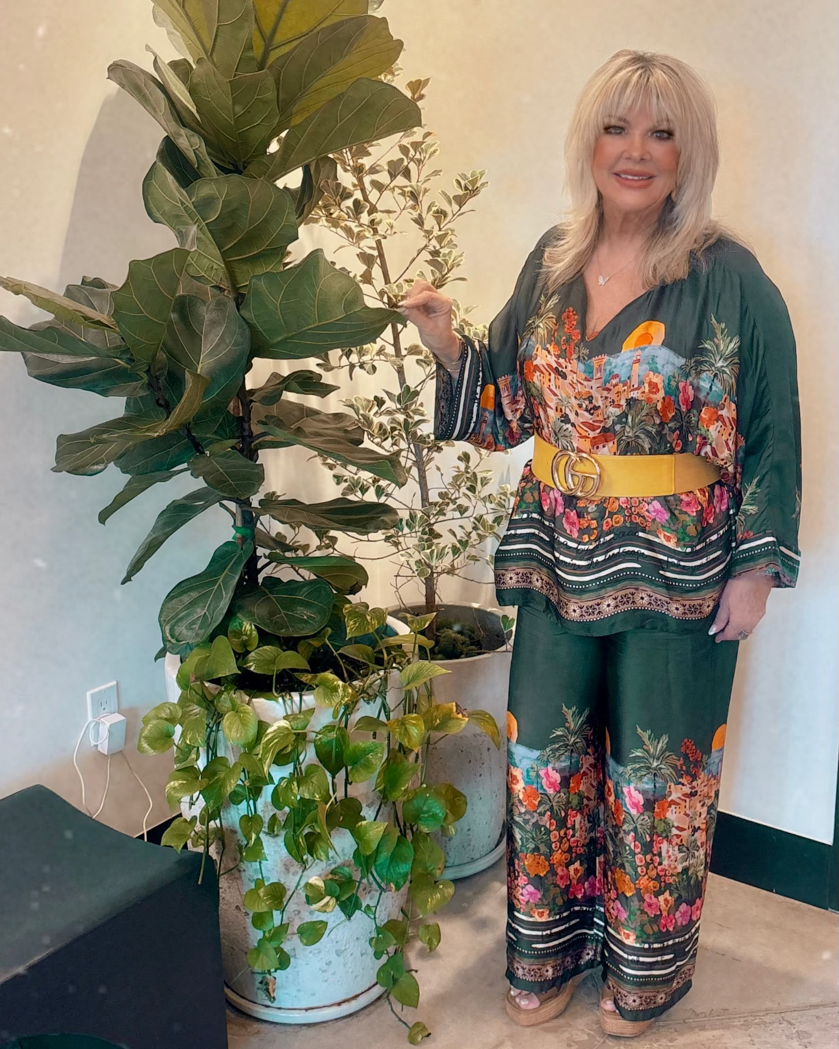 Italian Print Tops
