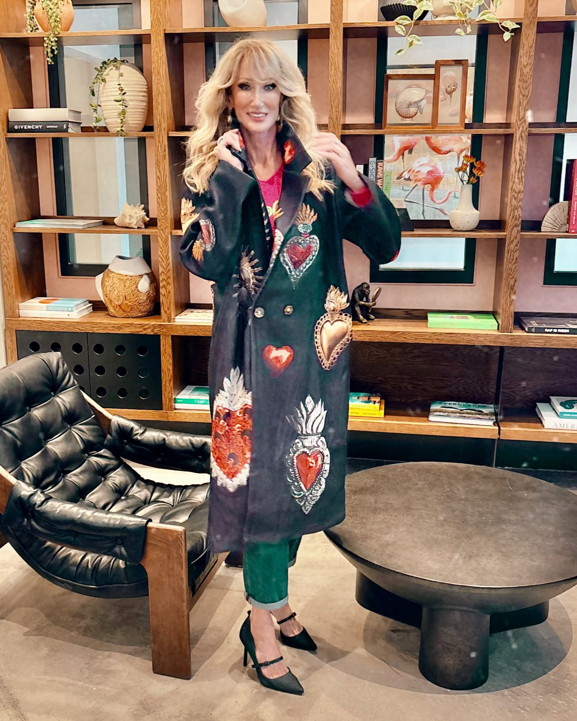 Art Pop Statement Coat – Limited Edition Collection