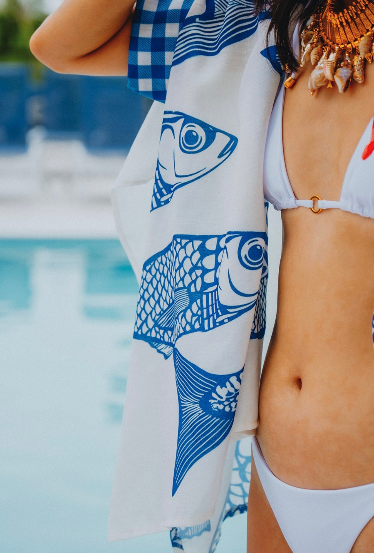 Printed Statement Ruffle Sleeve Shirts
