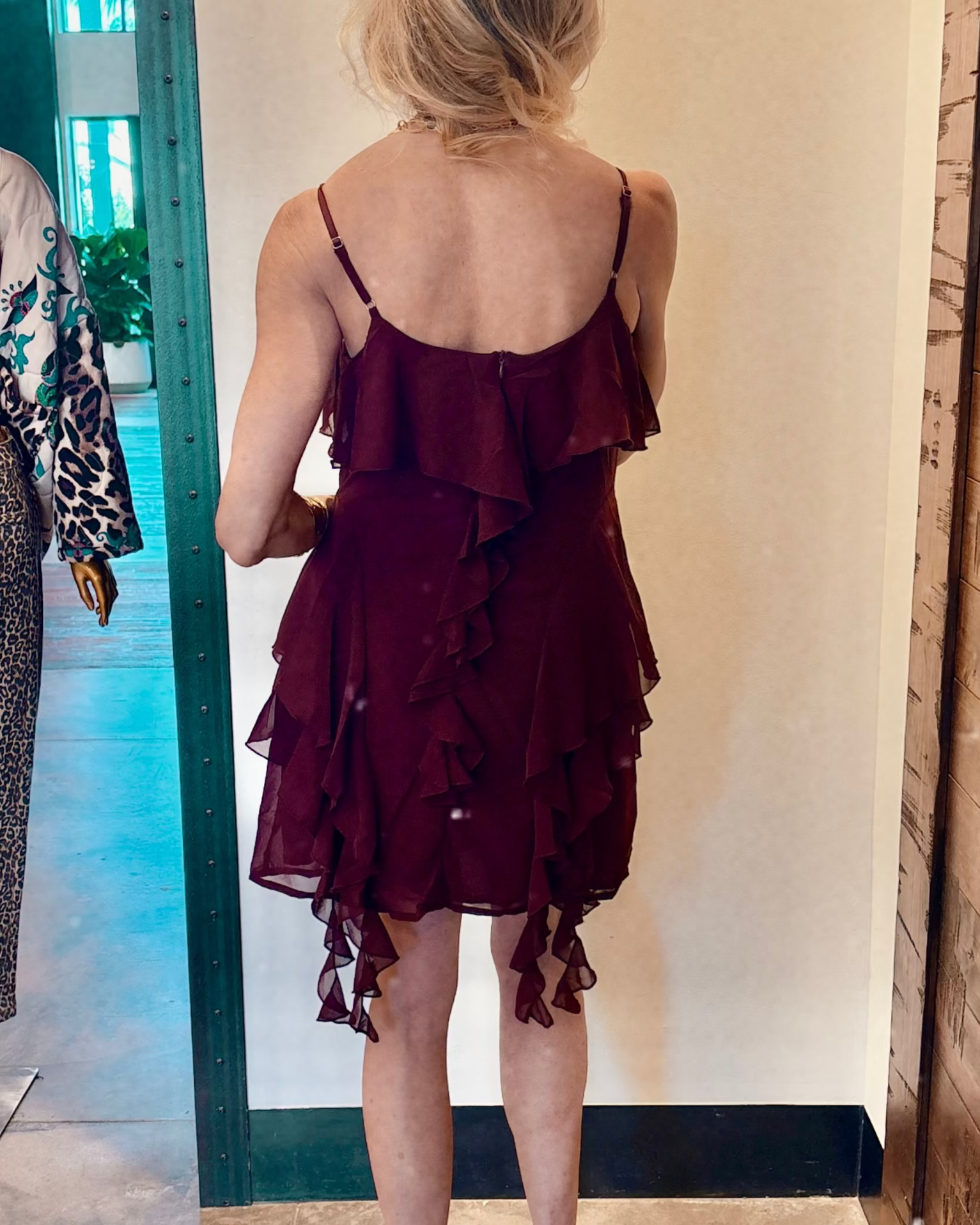 Romantic Ruffle Layered Dress
