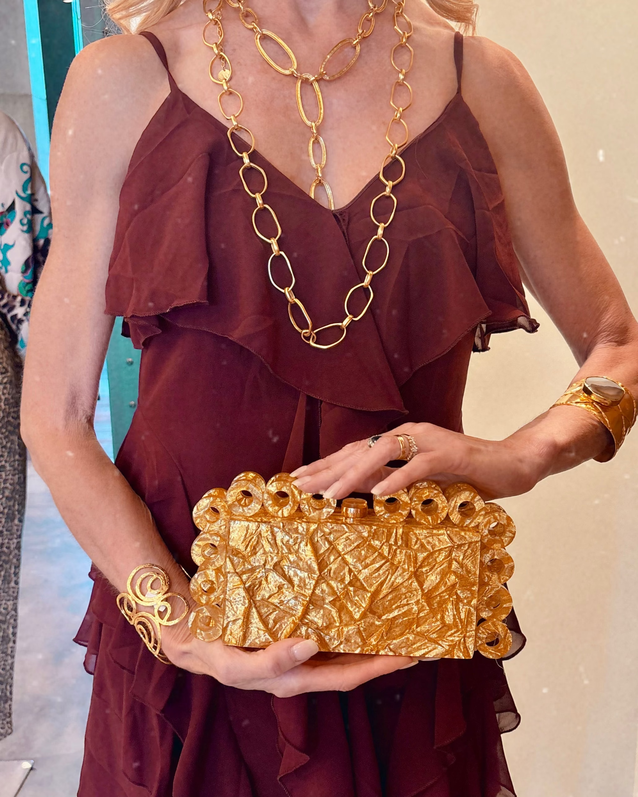 Romantic Ruffle Layered Dress