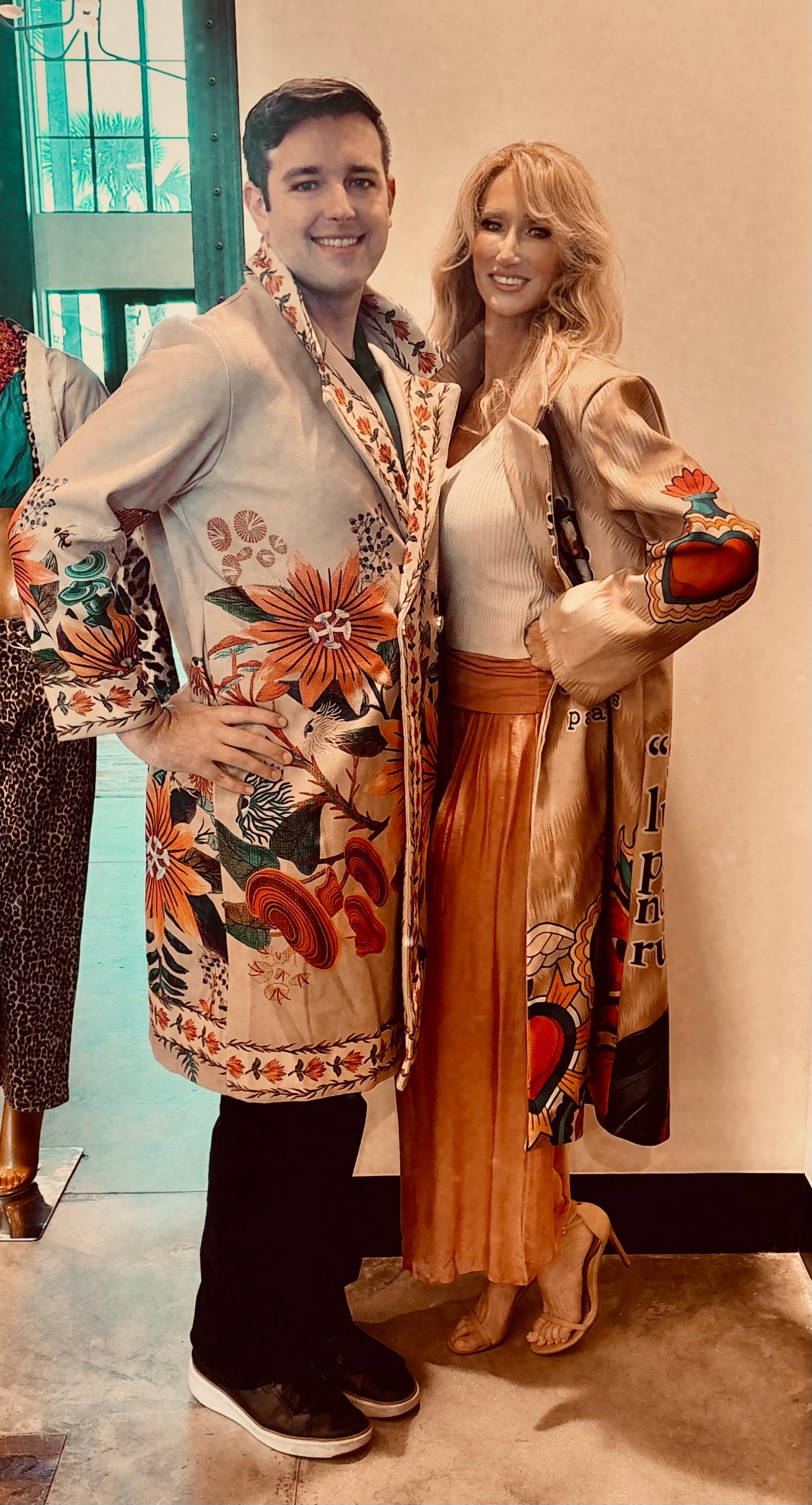 Jardin d’Amour Embroidered Like Coat